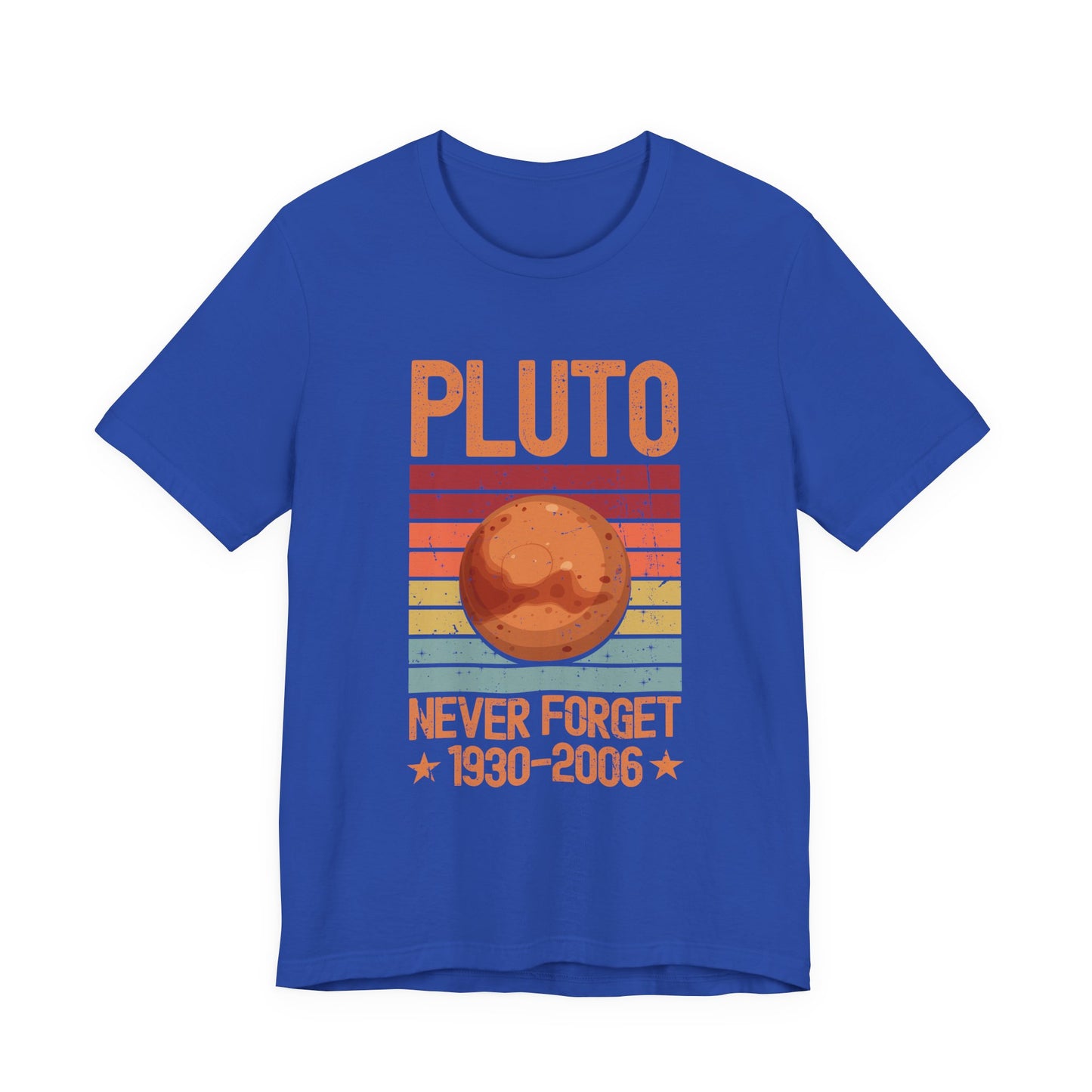Pluto Never Forget 1930–2006 T-Shirt – Retro Space Science Planet Tee