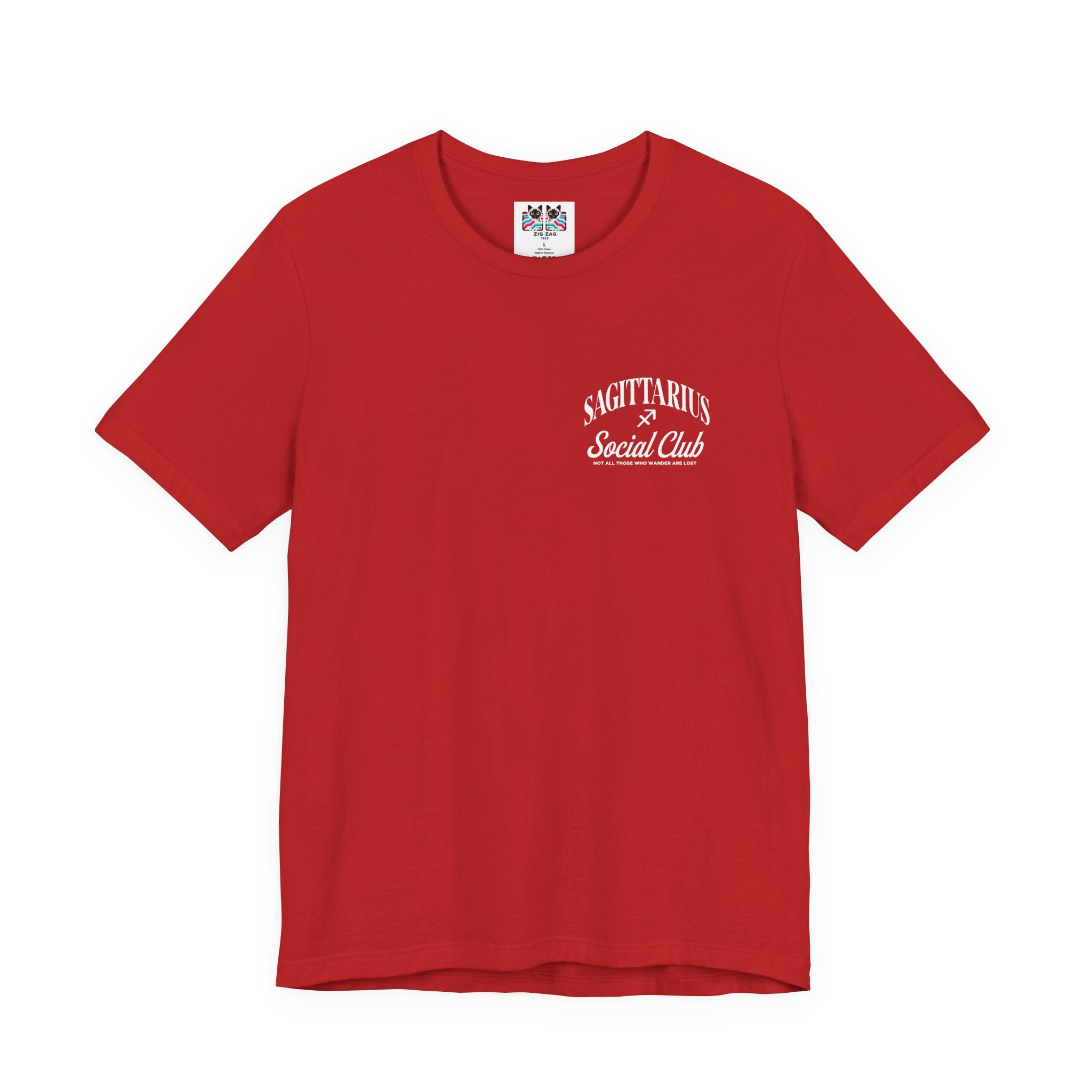 Sagittarius Social Club T-Shirt – Not All Those Who Wander Are Lost