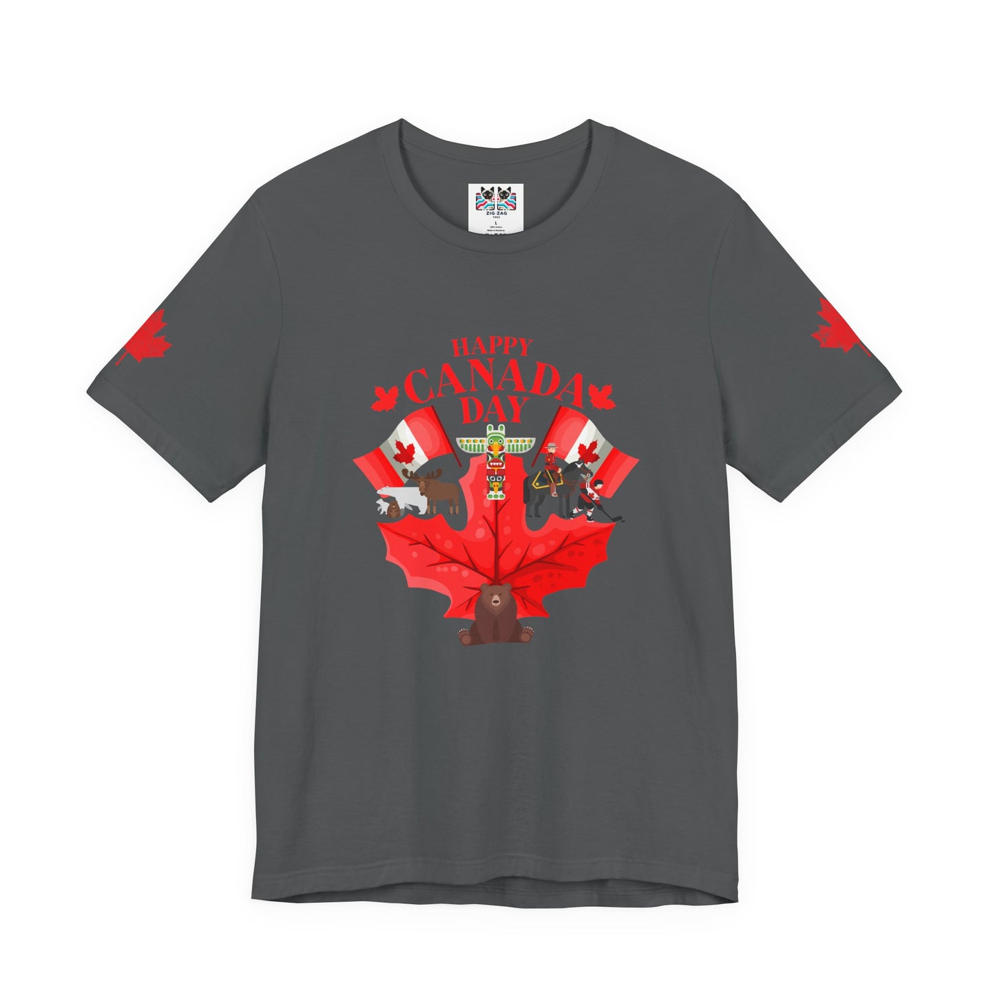 Happy Canada Day Maple Celebration T-Shirt