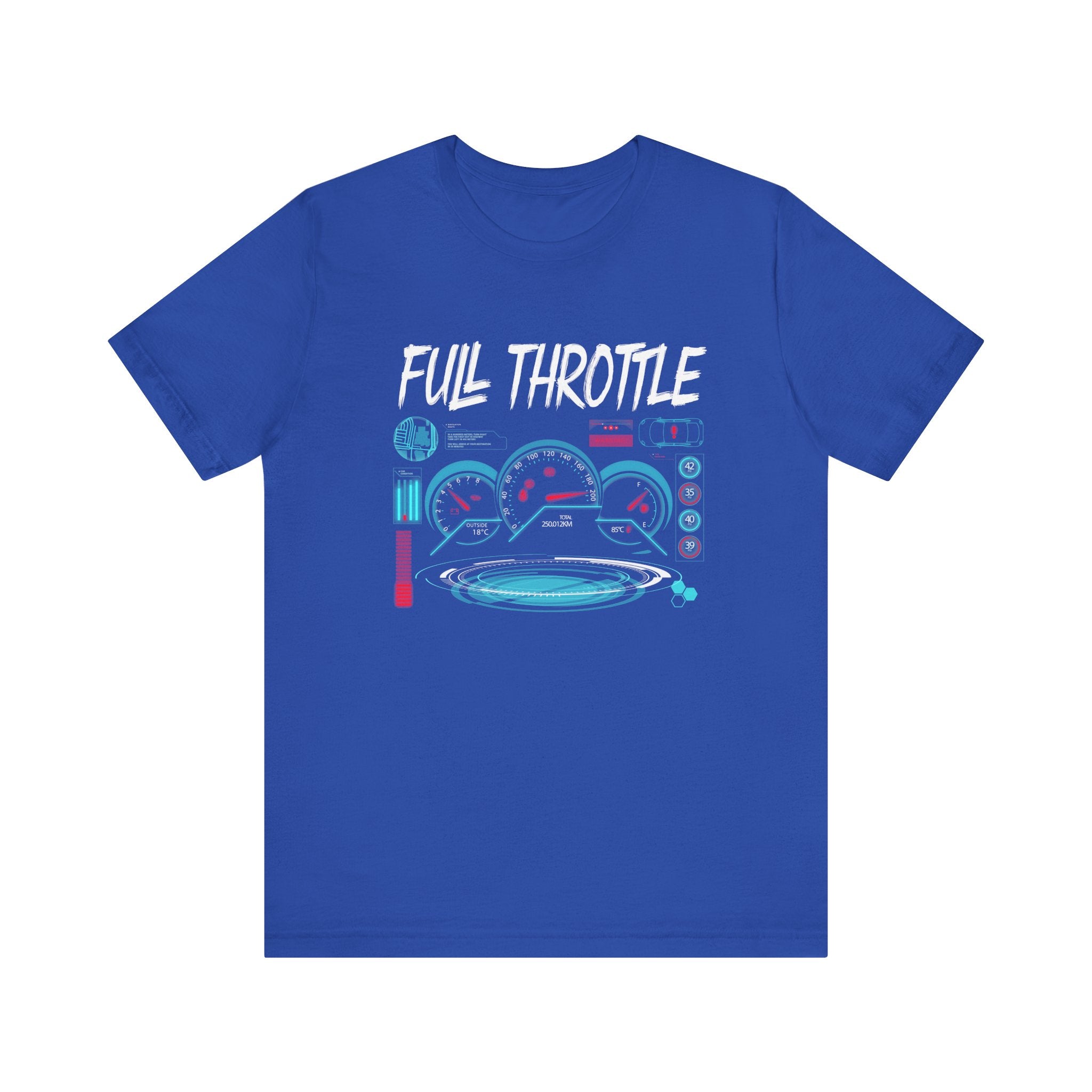 Speedometer Maxed Out Racing Tee for Athletes Who Burn Tracks Push Limits and Move Too Fast for Anything but First Place