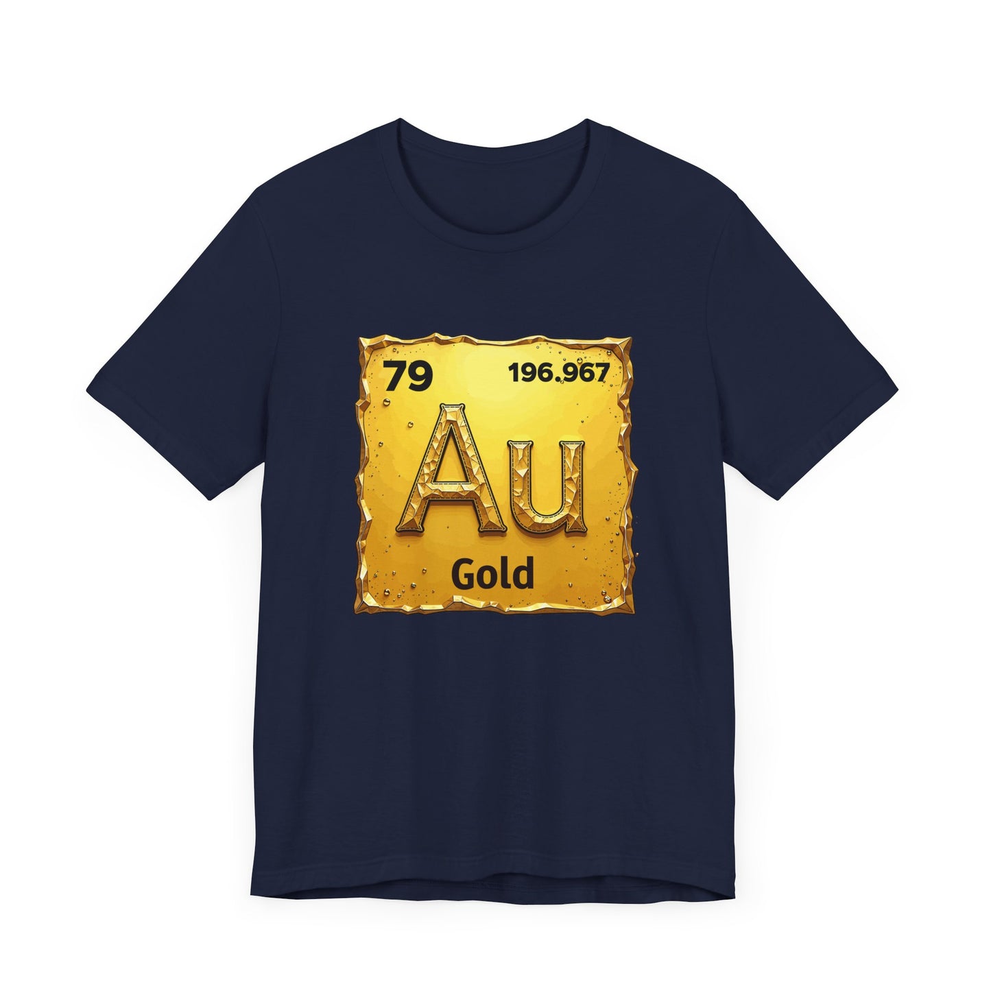 Gold Because I’m Worth It Tee, Science Glam Shirt, Chemistry Humor Tee, Periodic Table Graphic Top, Self Worth Gift