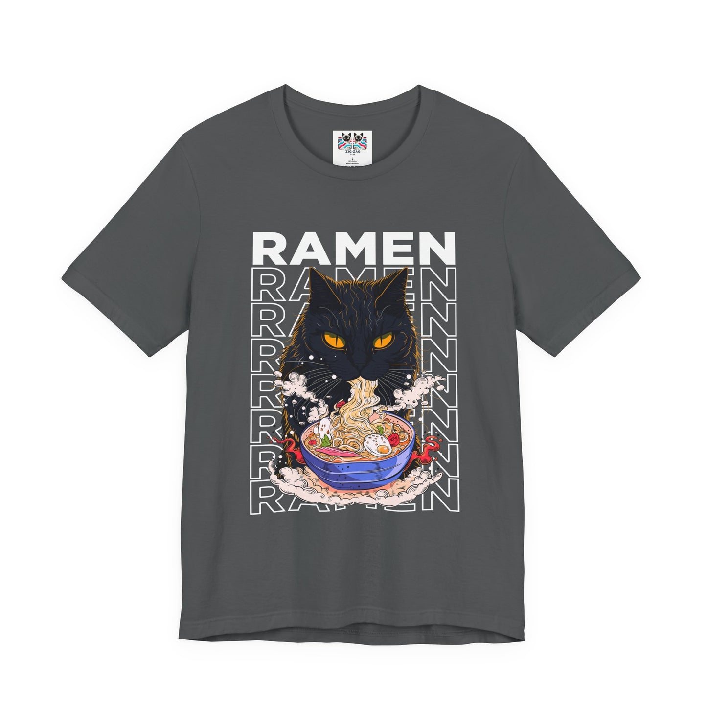 Ramen Cat Noodles Japanese Food Lover T-Shirt