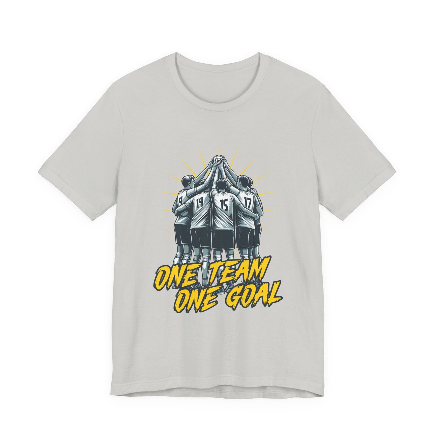 One Team One Goal – Team Huddle Unity Graphic T-Shirt