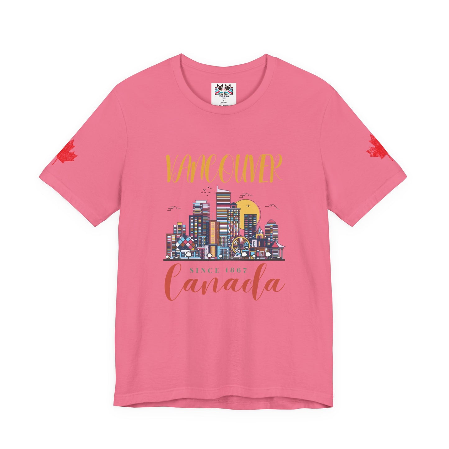 Vancouver Skyline Canada Since 1867 T-Shirt