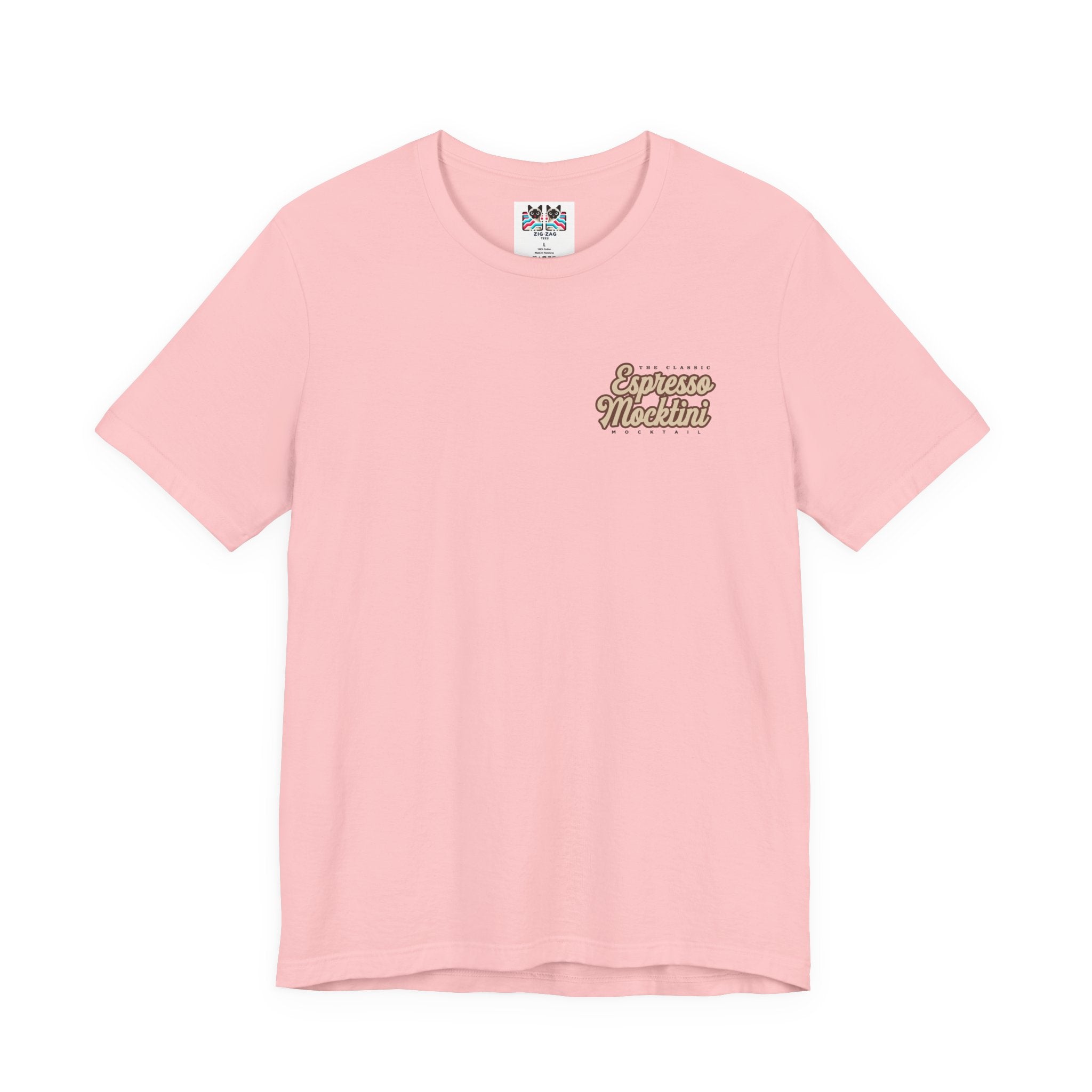 The Classic Espresso Mocktini Mocktail T-Shirt – Featuring Bold Coffee Drink Graphic