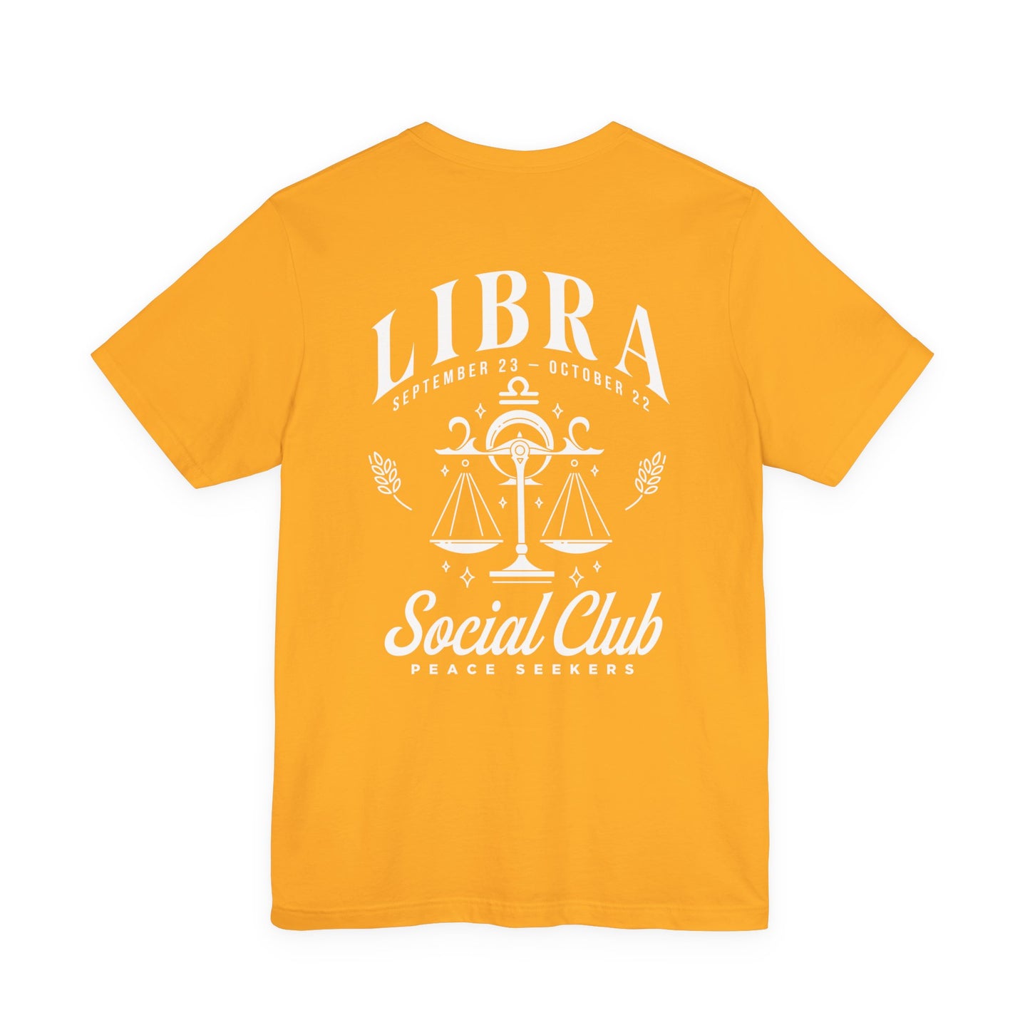Libra Social Club T-Shirt – Peace Seekers Edition