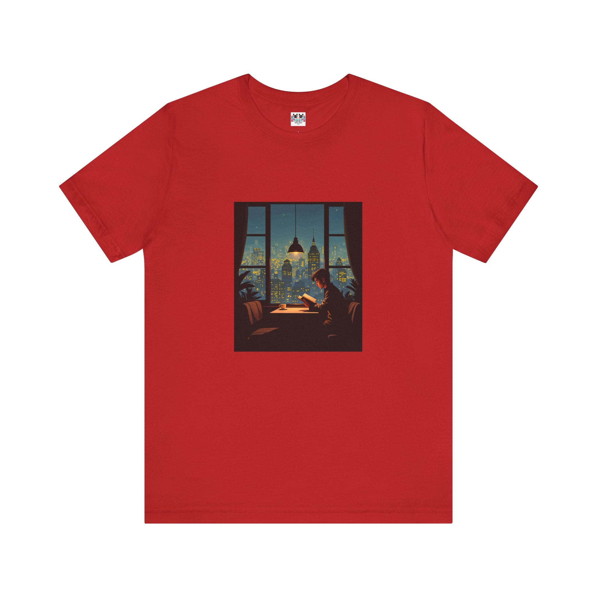Urban Nights Cozy Lights Window View City Dreamer Aesthetic T-Shirt