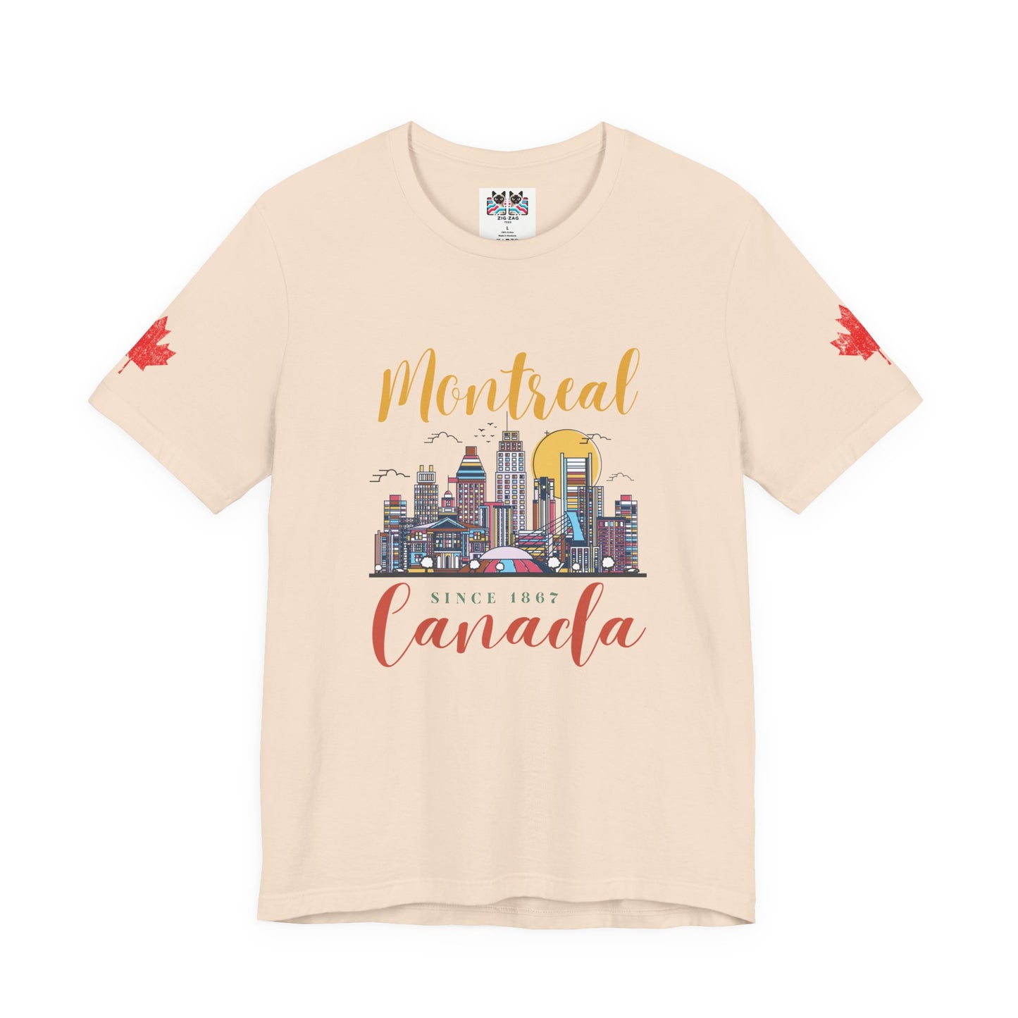 Montreal Skyline Canada Since 1867 T-Shirt