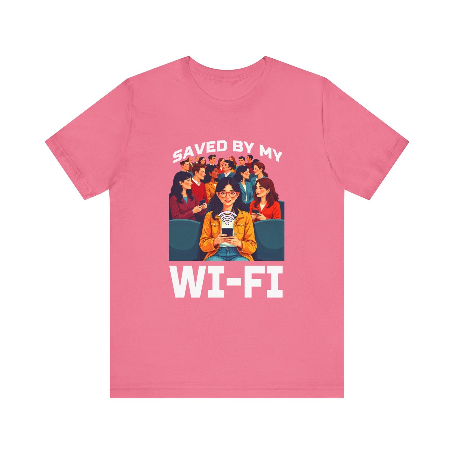 Wi Fi Over Human Connection Tee for Introverts Who Prefer Signal Strength, Streaming Peace, and the Comfort of Quiet Disconnect