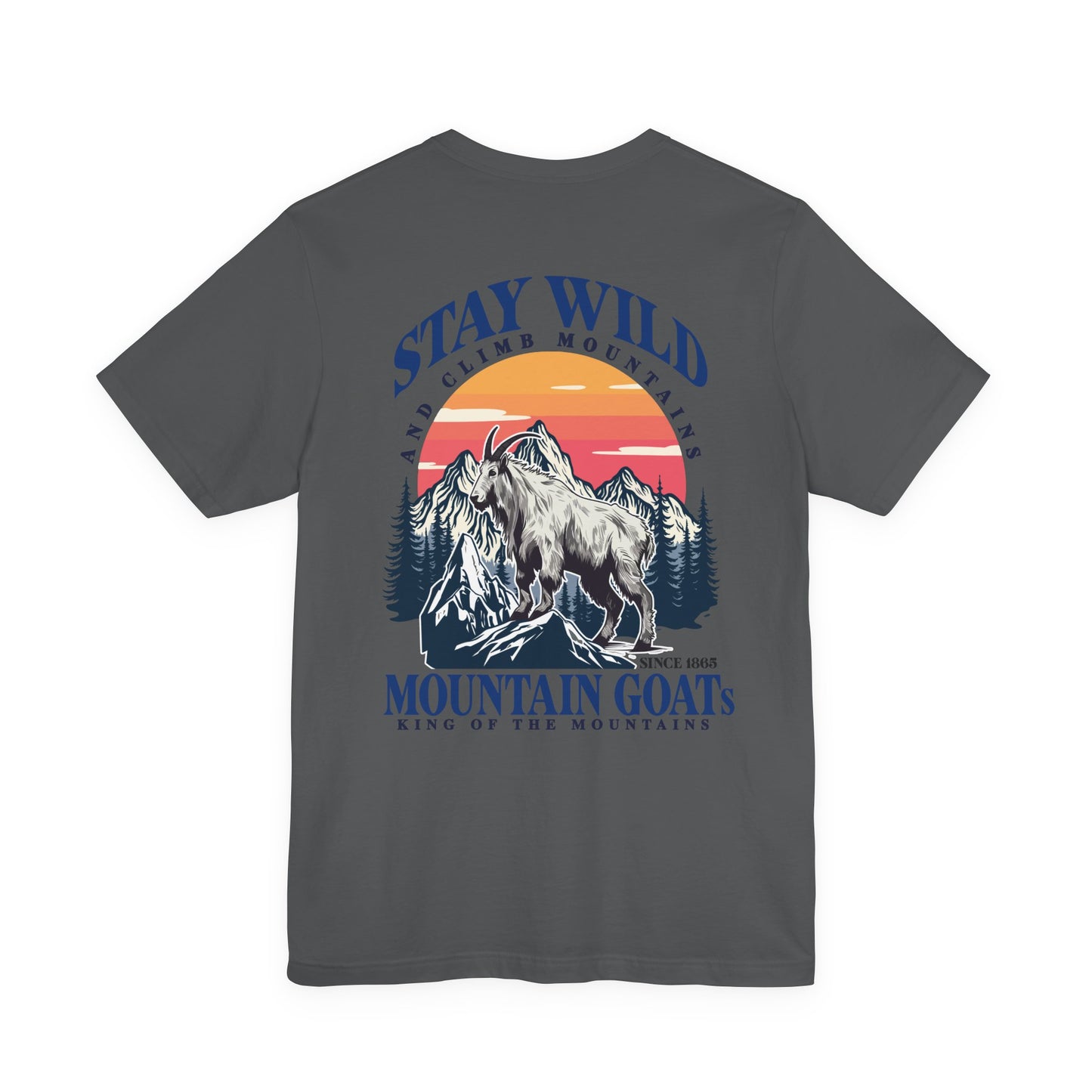 Goat Stay Wild and Climb Mountains T-Shirt