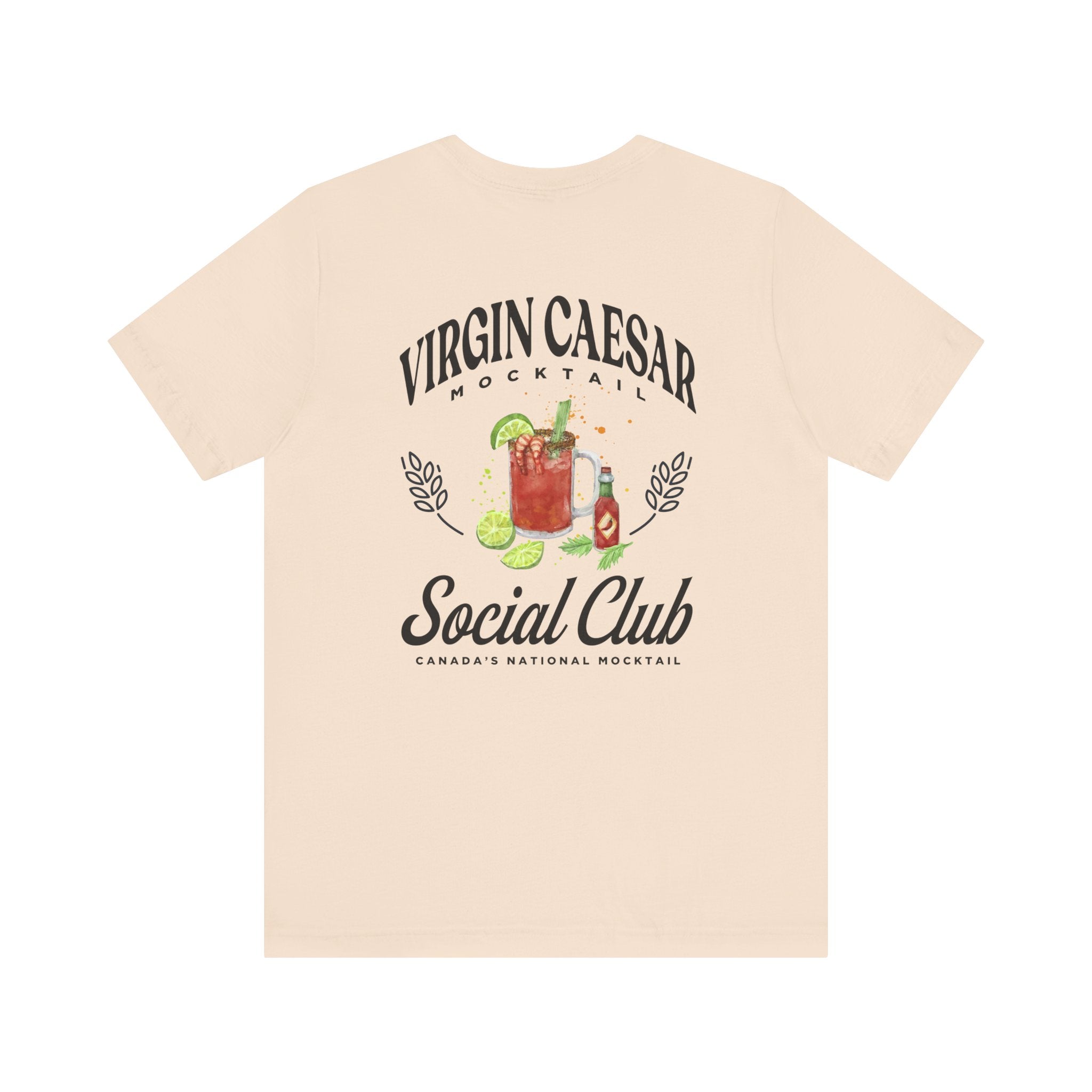 Virgin Caesar Mocktail T-Shirt – Featuring Classic Canadian Drink Graphic