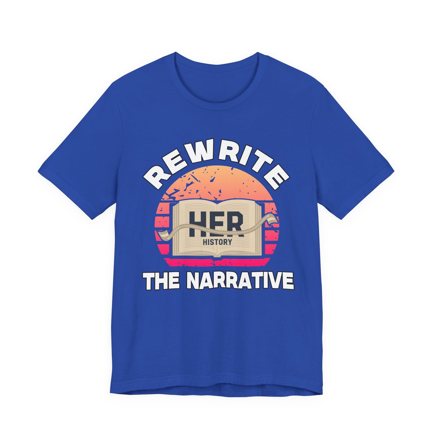Rewrite The Narrative – HER History Open Book Empowerment Graphic T-Shirt
