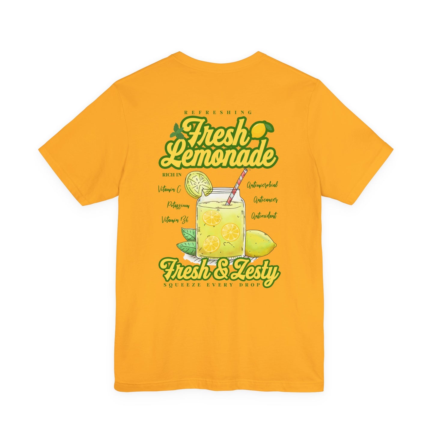 Fresh Lemonade T-Shirt – Refreshing Lemon Drink with Nutrients Graphic