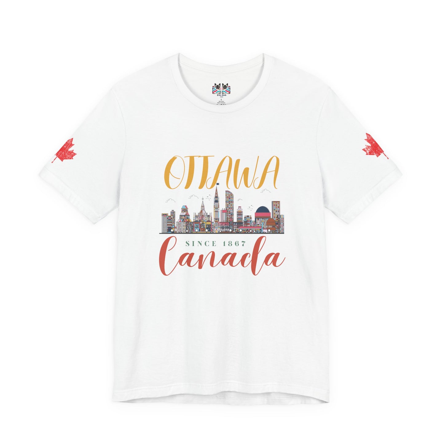 Ottawa Canada Skyline Since 1867 T-Shirt