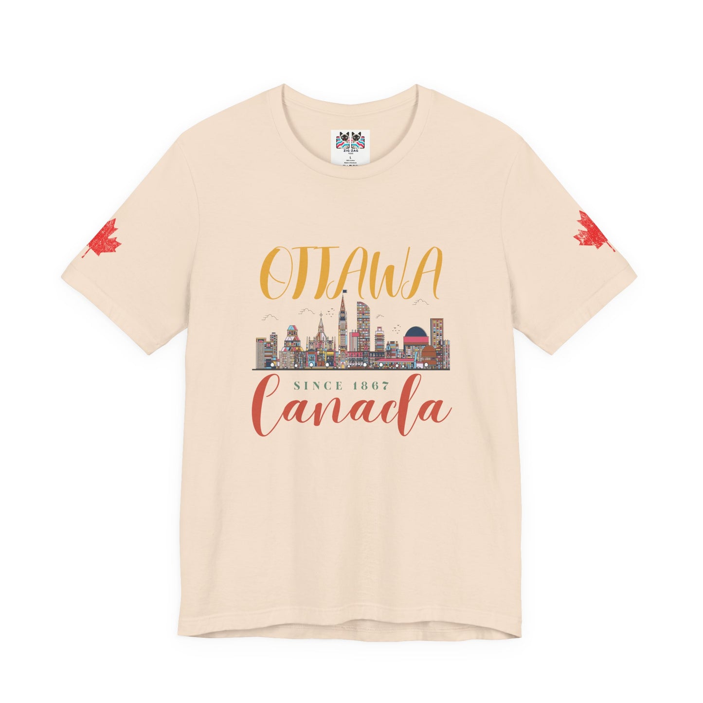 Ottawa Canada Skyline Since 1867 T-Shirt