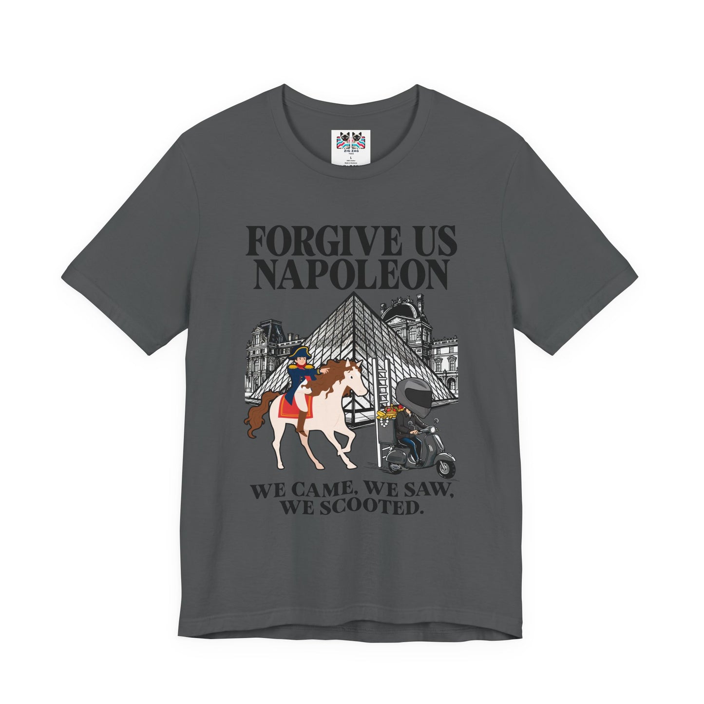 Forgive Us Napoleon – Louvre Museum Heist Tee