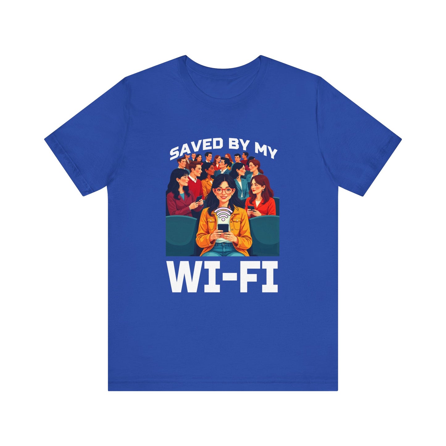 Wi Fi Over Human Connection Tee for Introverts Who Prefer Signal Strength, Streaming Peace, and the Comfort of Quiet Disconnect