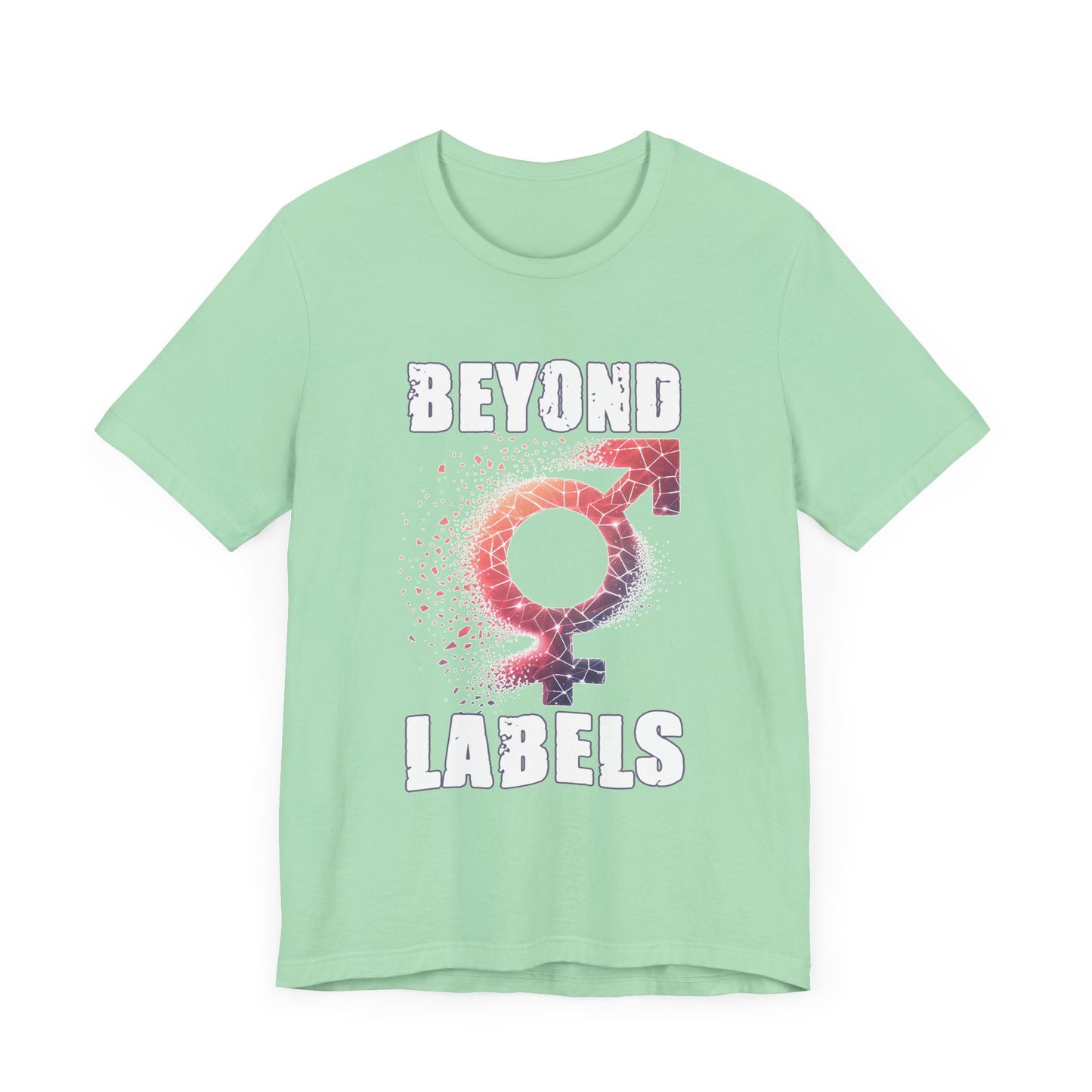 Breaking The Binary Shirt, Pride Beyond Labels Tee, Gender Inclusive T Shirt, LGBTQ Affirmation Apparel, Queer Identity Graphic Top