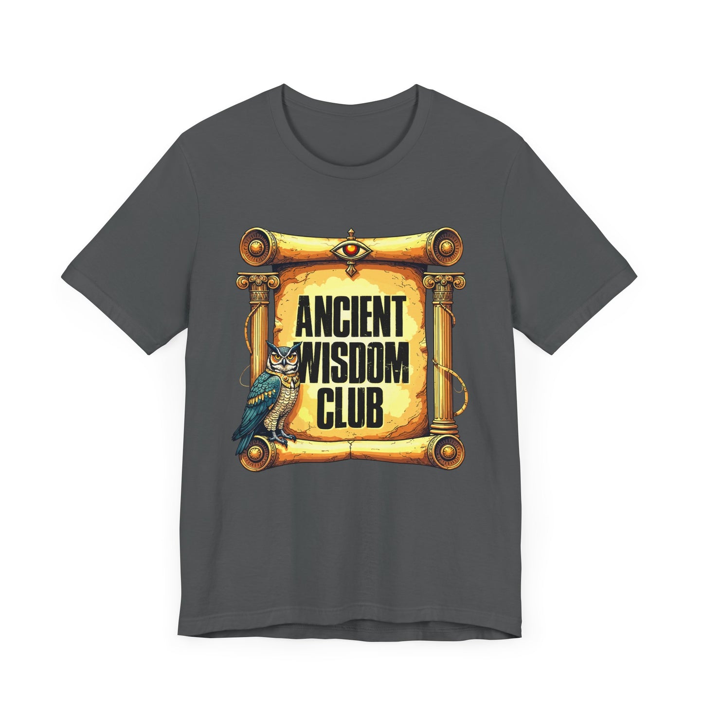 Ancient Wisdom Club Tee, History Knowledge Shirt, Classic Thinkers Graphic Tee, Timeless Insight Top, Philosophy Fan Gift