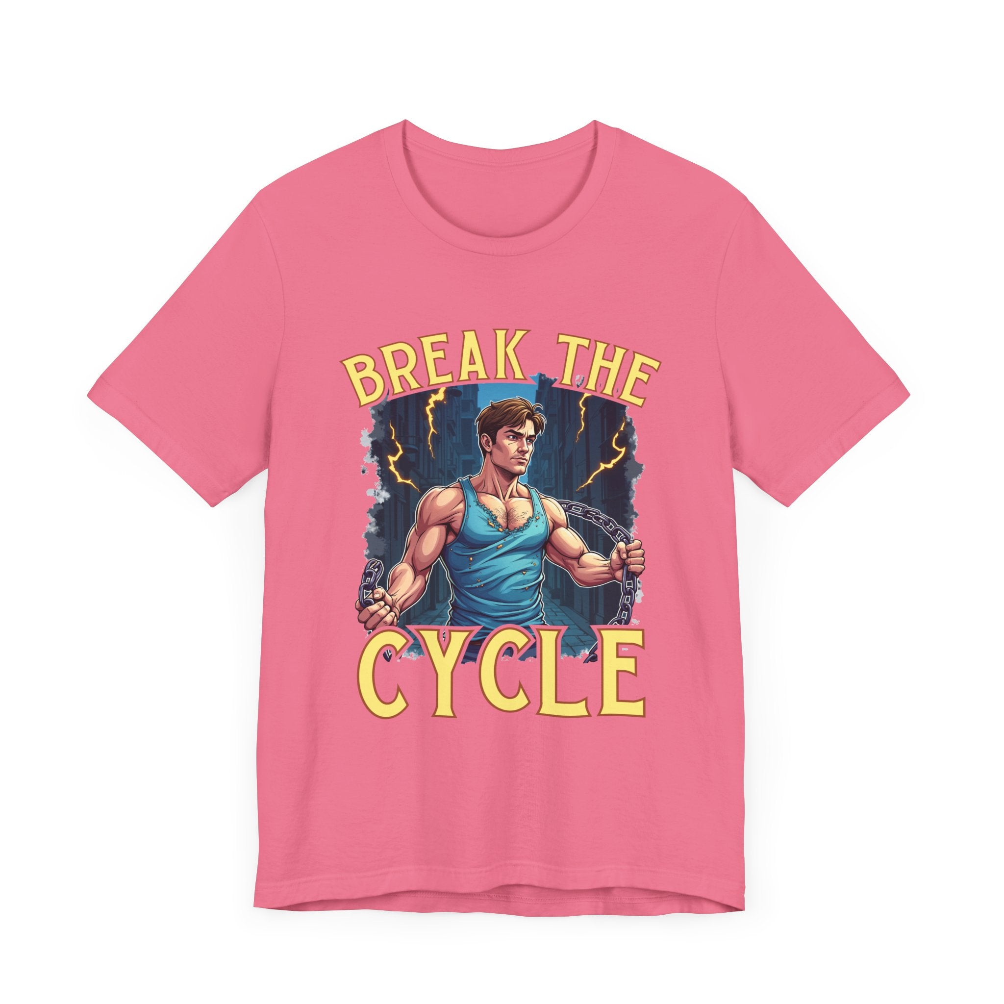 Break the Cycle – Strong Men Unleash your inner strength and determination Graphic T-Shirt