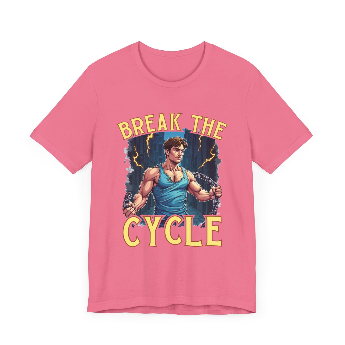 Break the Cycle – Strong Men Unleash your inner strength and determination Graphic T-Shirt