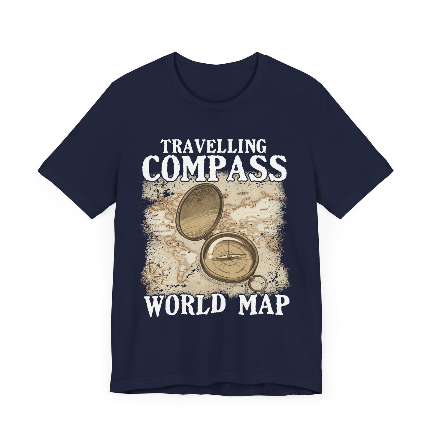 Traveling Compass - Adventure & Wanderlust T-Shirt