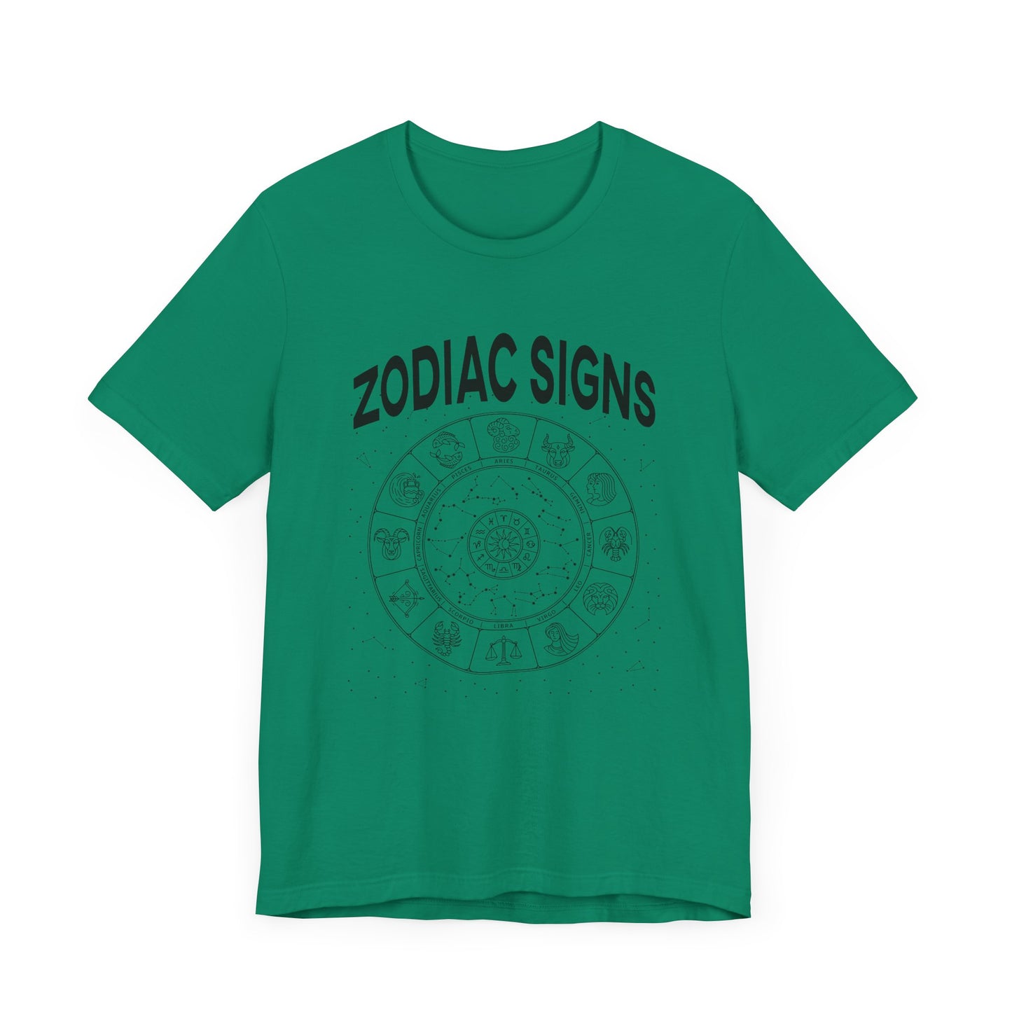 The Zodiac and the Stars Tee, Astrology Graphic Shirt, Celestial Alignment Top, Horoscope Energy Tee, Cosmic Belief Gift