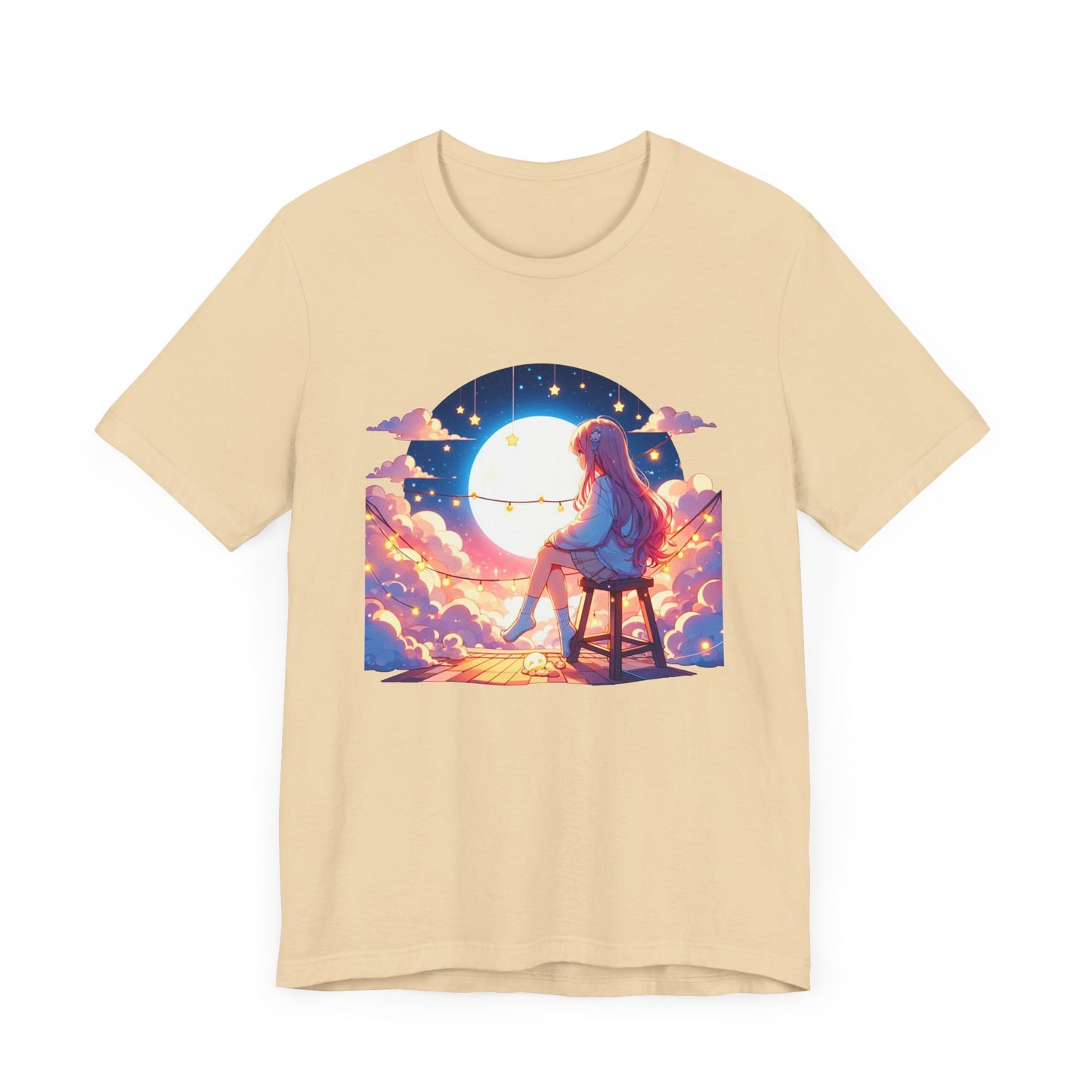 Rooftop Dreams - Starry Night Escape T-Shirt