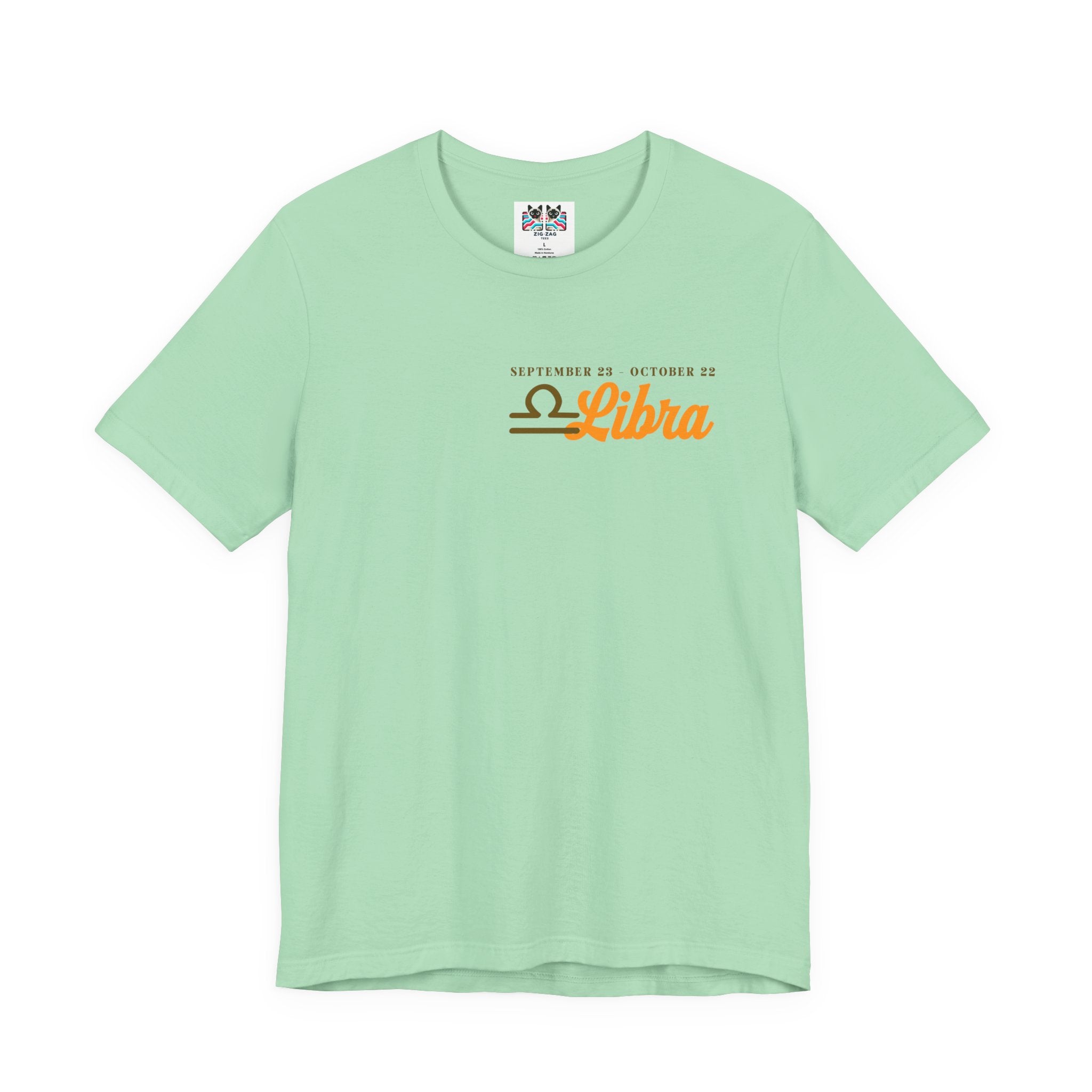 Libra Zodiac T-Shirt – Peace Is My Greatest Treasure Zodiac Wheel