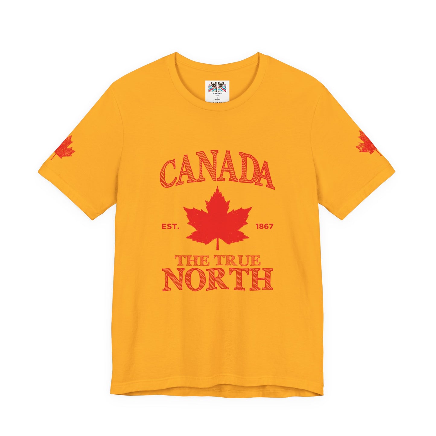 Canada True North Sketch Maple T-Shirt