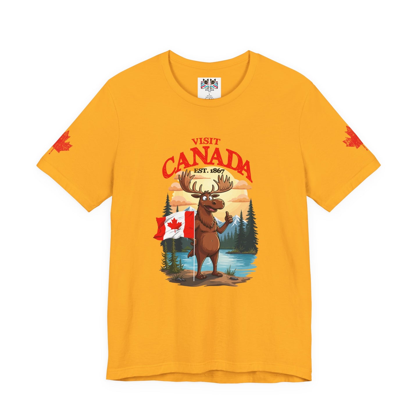 Visit Canada Moose Welcome T-Shirt