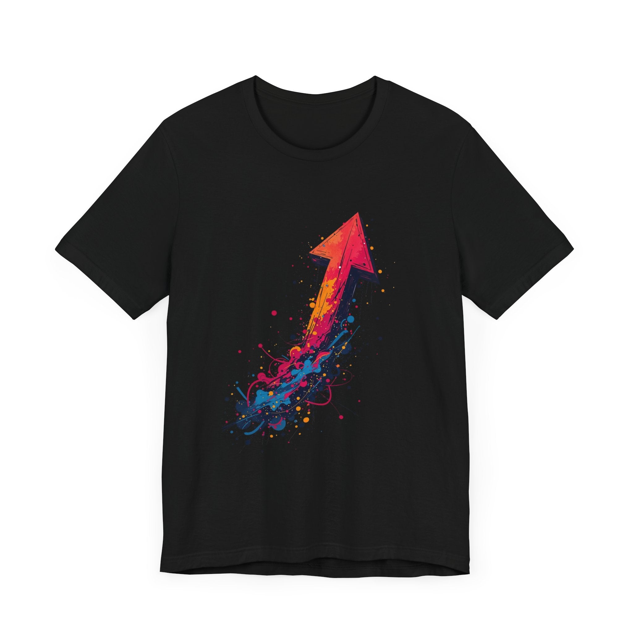 Upward Momentum T-Shirt – Vibrant Arrow Graphic Tee