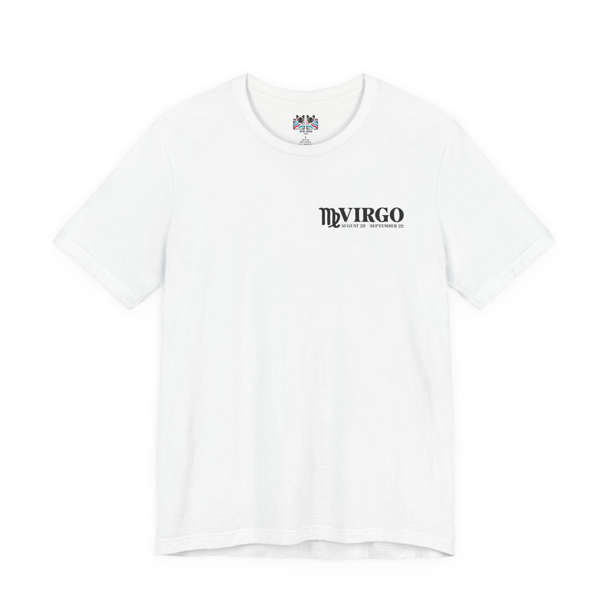 Virgo Lady Zodiac T-Shirt – Excellence Is Not an Act but a Habit