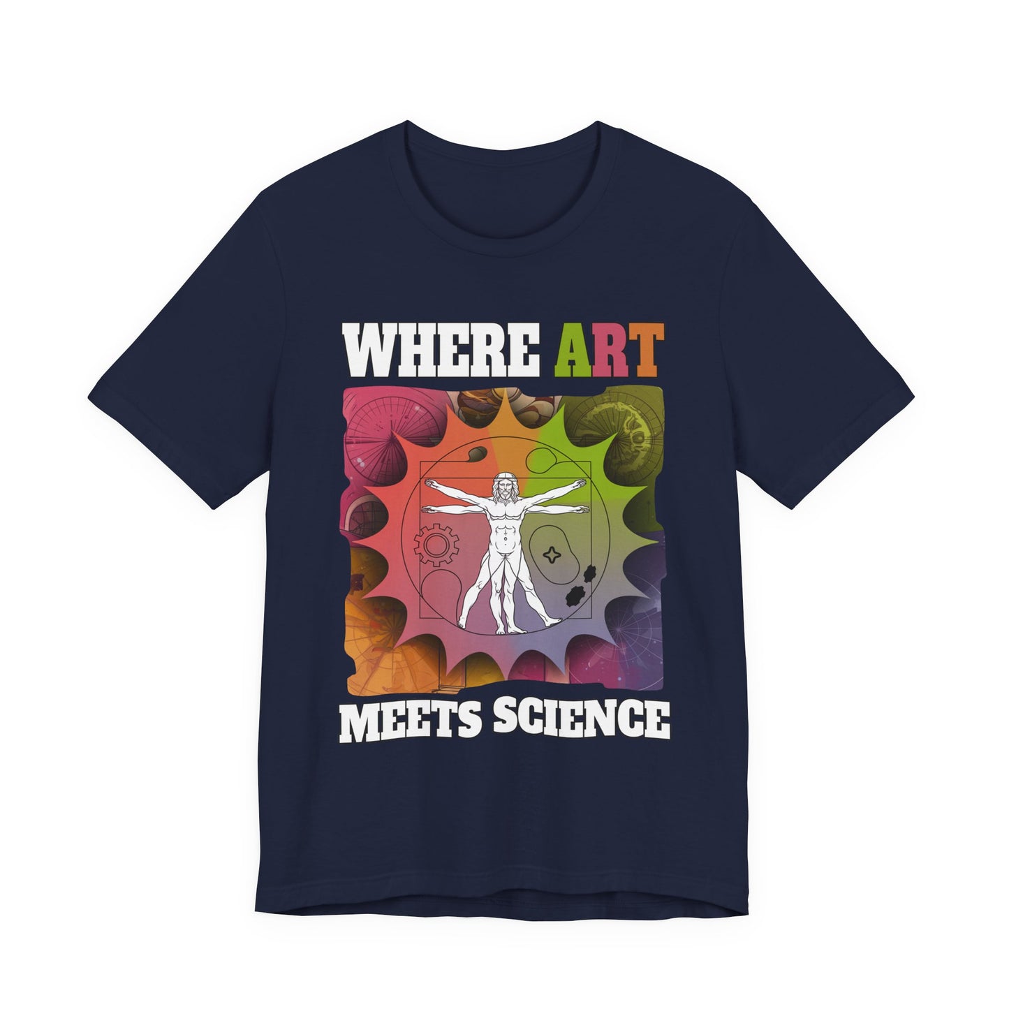 Where Art Meets Science Tshirt – The Renaissance Changed Everything Graphic