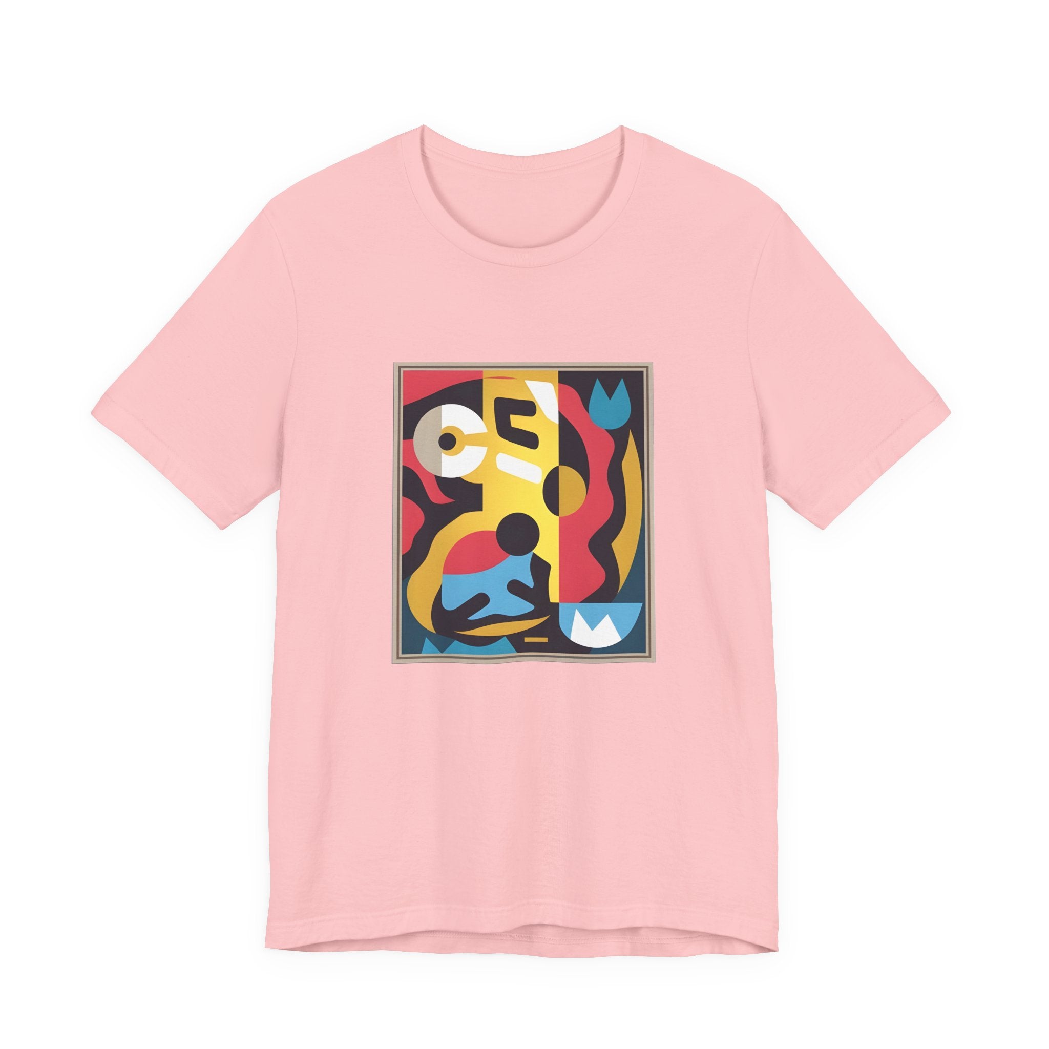 Modern Art Connoisseur Tshirt – Bold Abstract Graphic Design