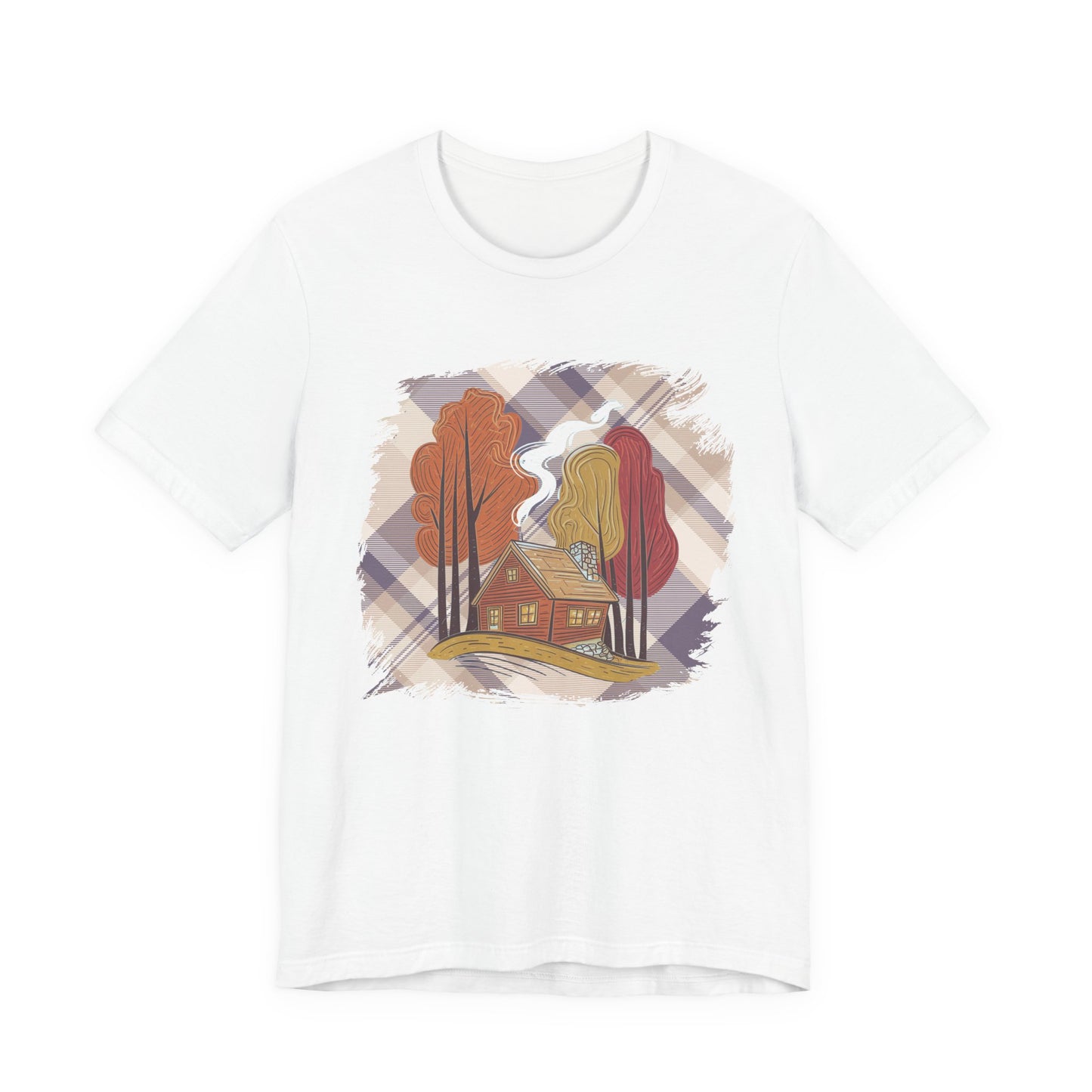 Flannels, Fires & Fall – Cozy Autumn Vibes Graphic T-Shirt