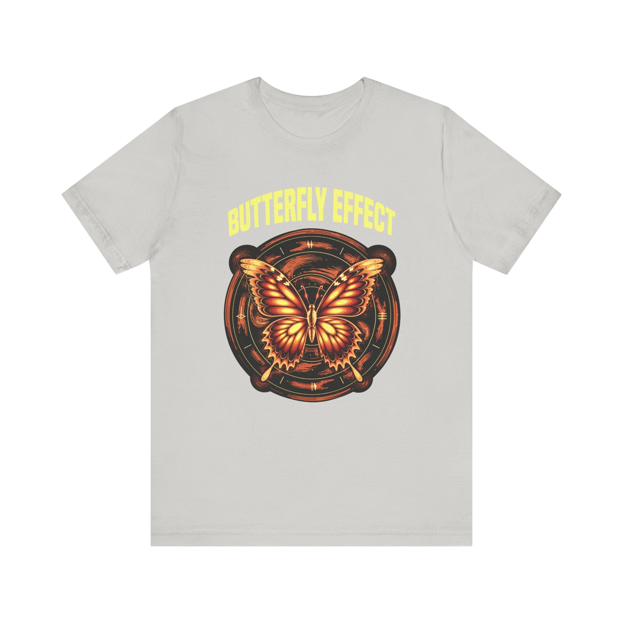 Warning Butterfly Effect Ahead Tee, Sci-Fi Chaos Shirt, Time Shift Graphic Tee, Multiverse Humor Top, Cause and Effect Gift