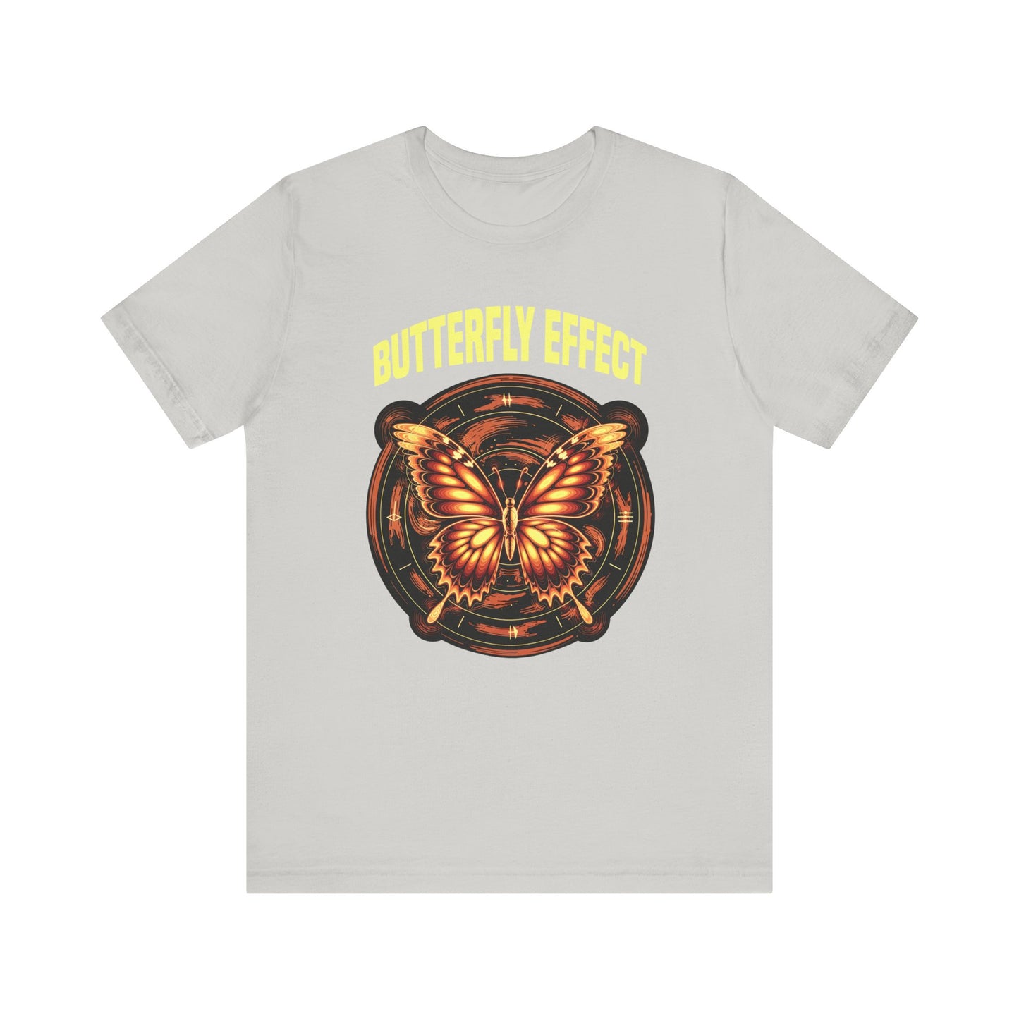 Warning Butterfly Effect Ahead Tee, Sci-Fi Chaos Shirt, Time Shift Graphic Tee, Multiverse Humor Top, Cause and Effect Gift