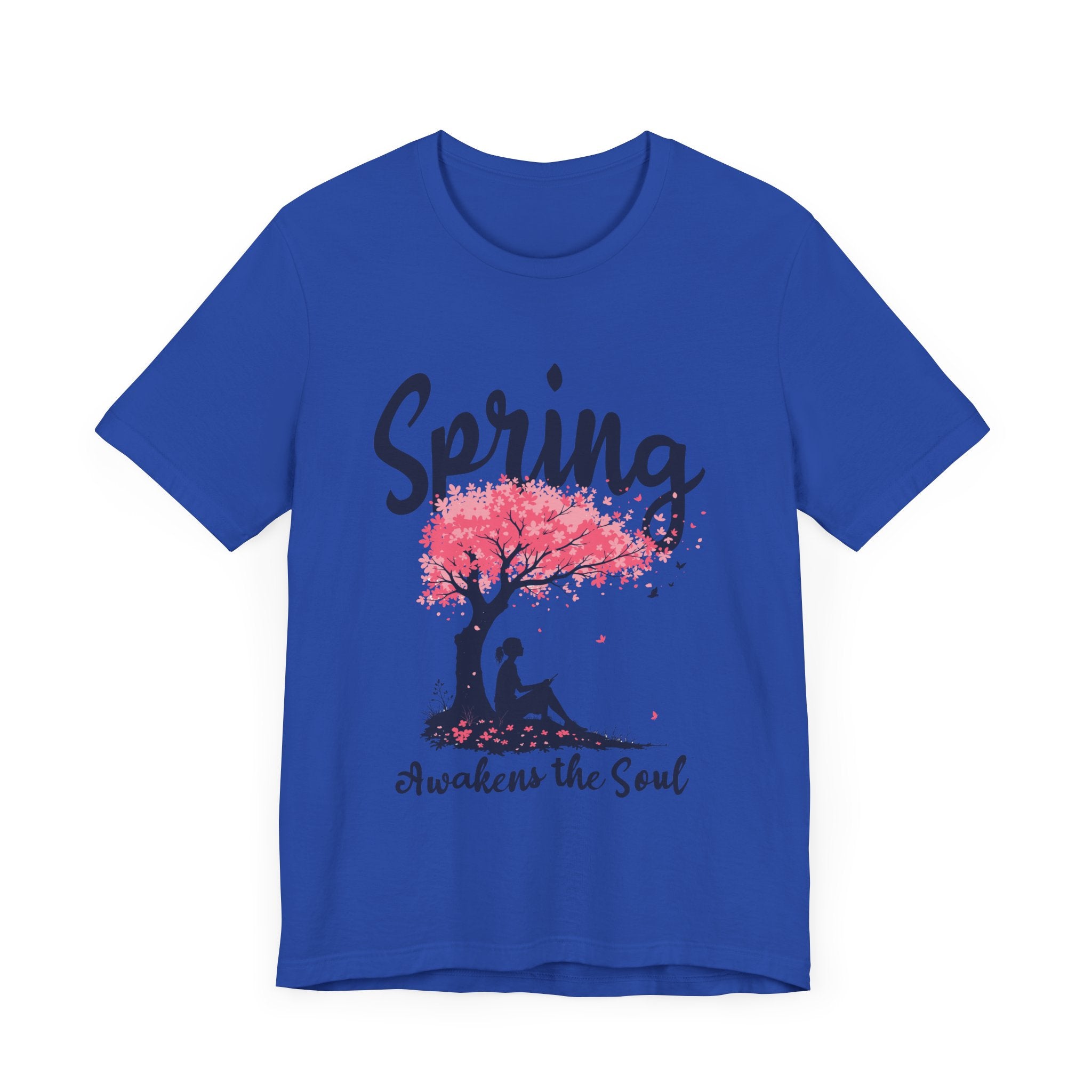 Flourish and Thrive Tee, Positive Growth Shirt, Spring Bloom Top, Empowering Nature Quote Tee, Floral Energy Gift Tee