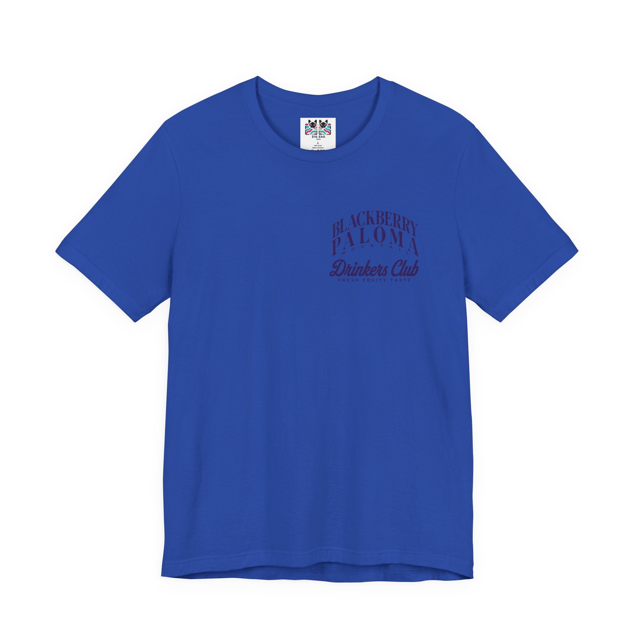 Blackberry Paloma Mocktail Drinkers Club Tshirt – Fresh Fruity Taste