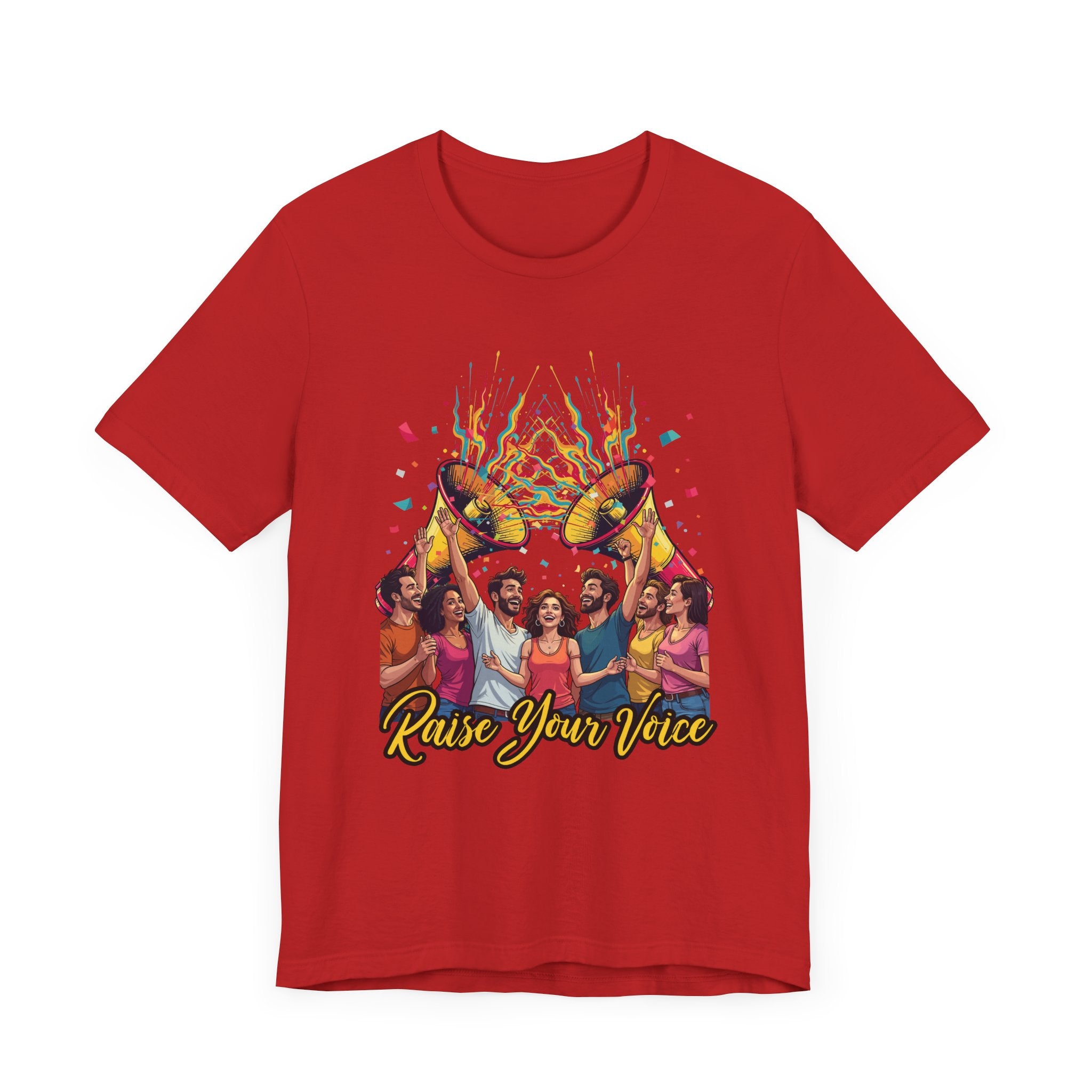 Raise Your Voice Shirt Speak Up Graphic Tee for Advocates Activists and Change Seekers Who Believe in Power Through Action and Awareness