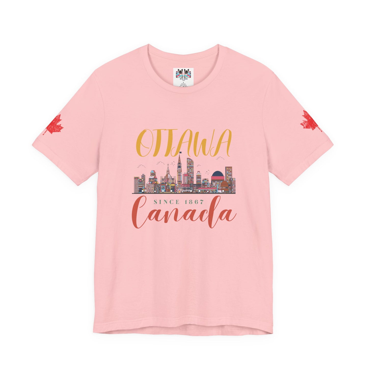 Ottawa Canada Skyline Since 1867 T-Shirt