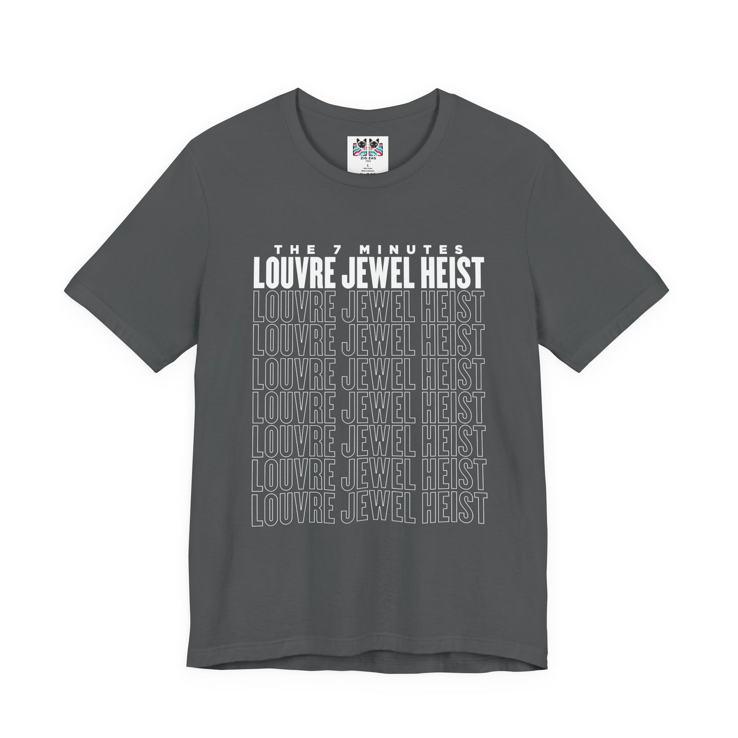 The 7 Minutes Louvre Jewel Heist – Napoleon’s Paris Getaway Tee