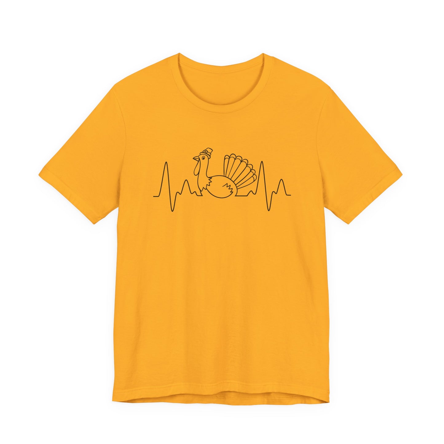 Heartbeat Turkey Graphic T-Shirt