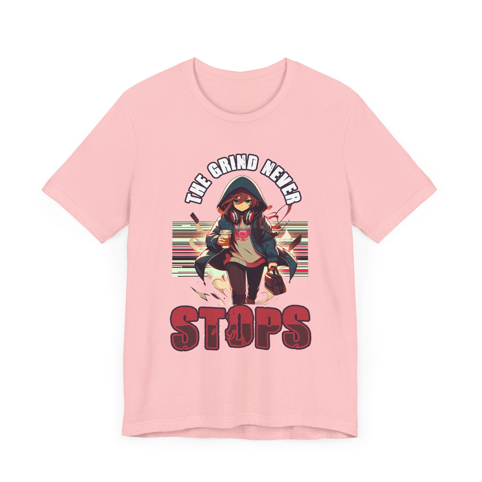 The Grind Never Stops | Hustle & Motivation T-Shirt