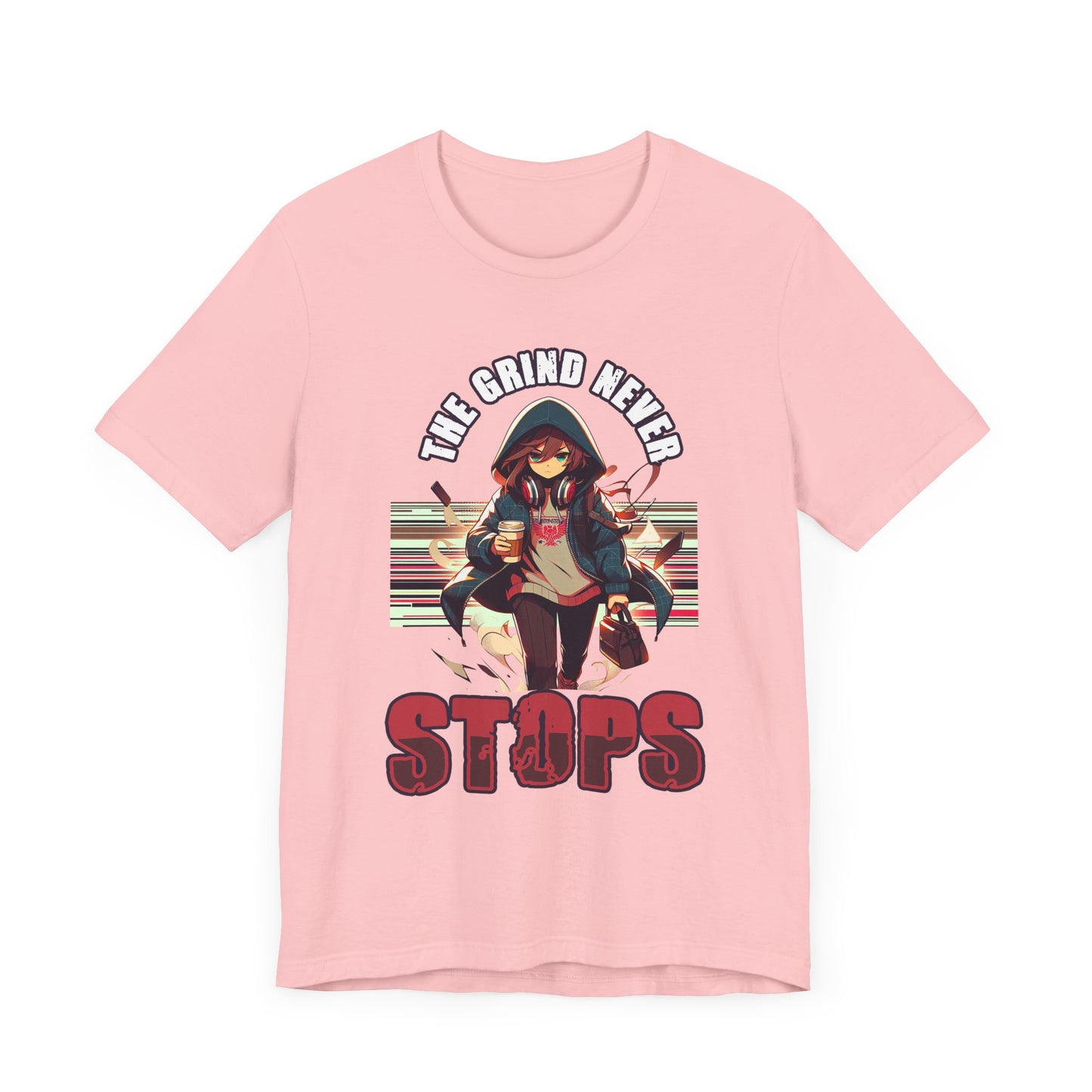 The Grind Never Stops | Hustle & Motivation T-Shirt