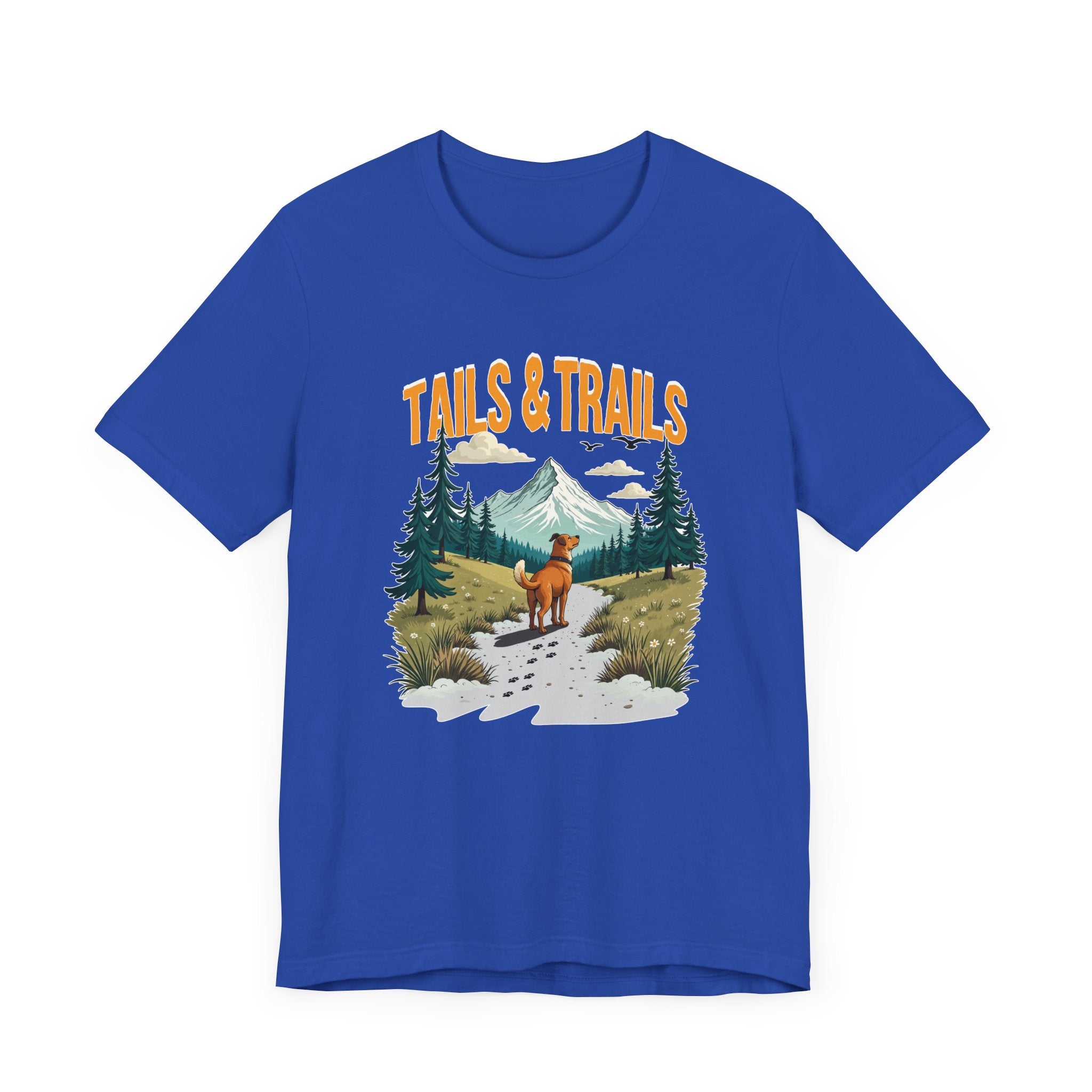 Tails and Trails Shirt Dog Walking Adventure Tee for Pet Parents Who Live for Leashes Parks Muddy Paws and the Great Outdoor Journey