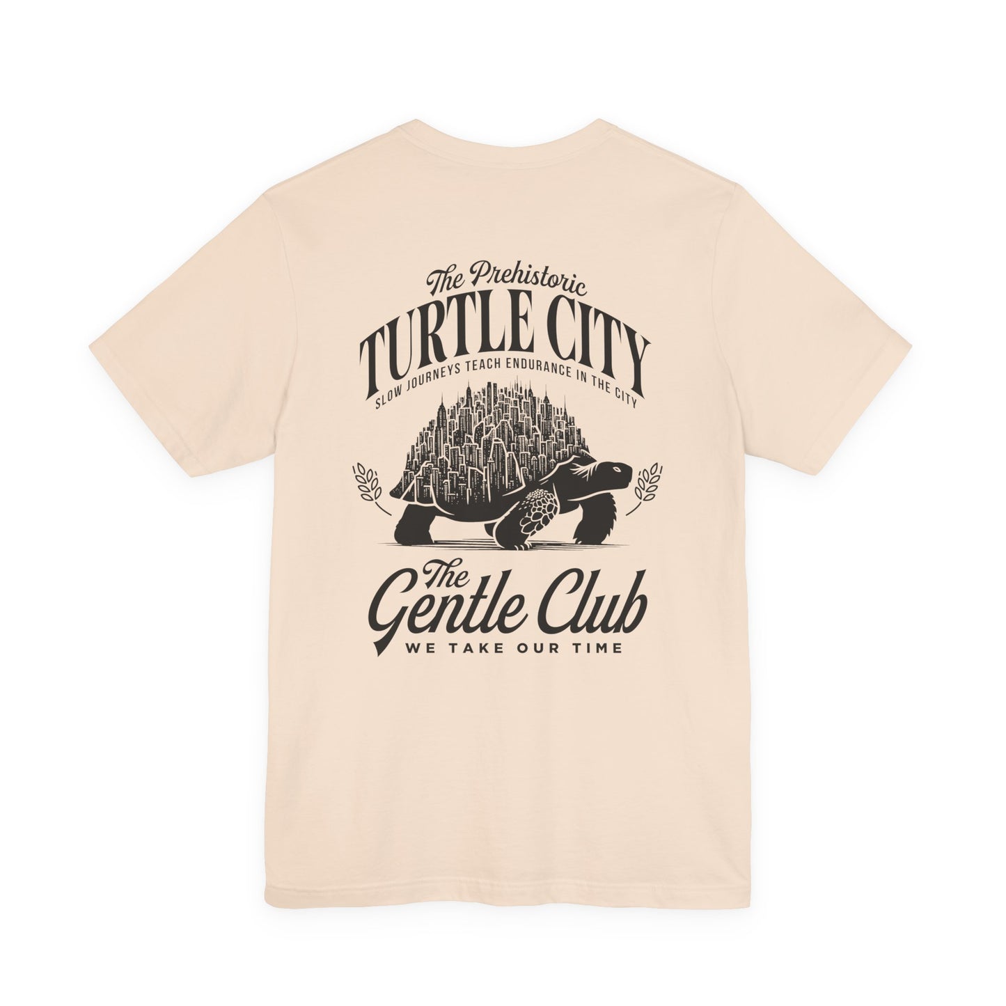 The Prehistoric Turtle City Tshirt – Slow Journeys Teach Endurance