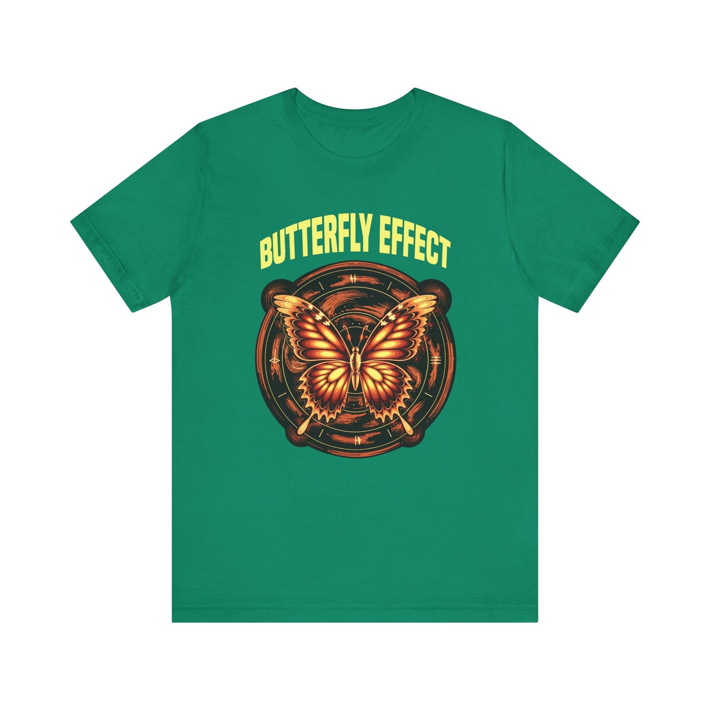 Warning Butterfly Effect Ahead Tee, Sci-Fi Chaos Shirt, Time Shift Graphic Tee, Multiverse Humor Top, Cause and Effect Gift