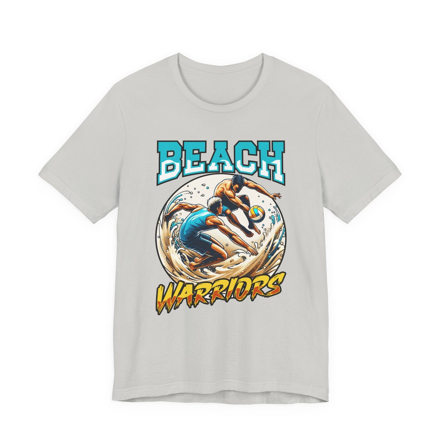 Beach Warriors – Sand Court Battle Beach Ball Graphic T-Shirt